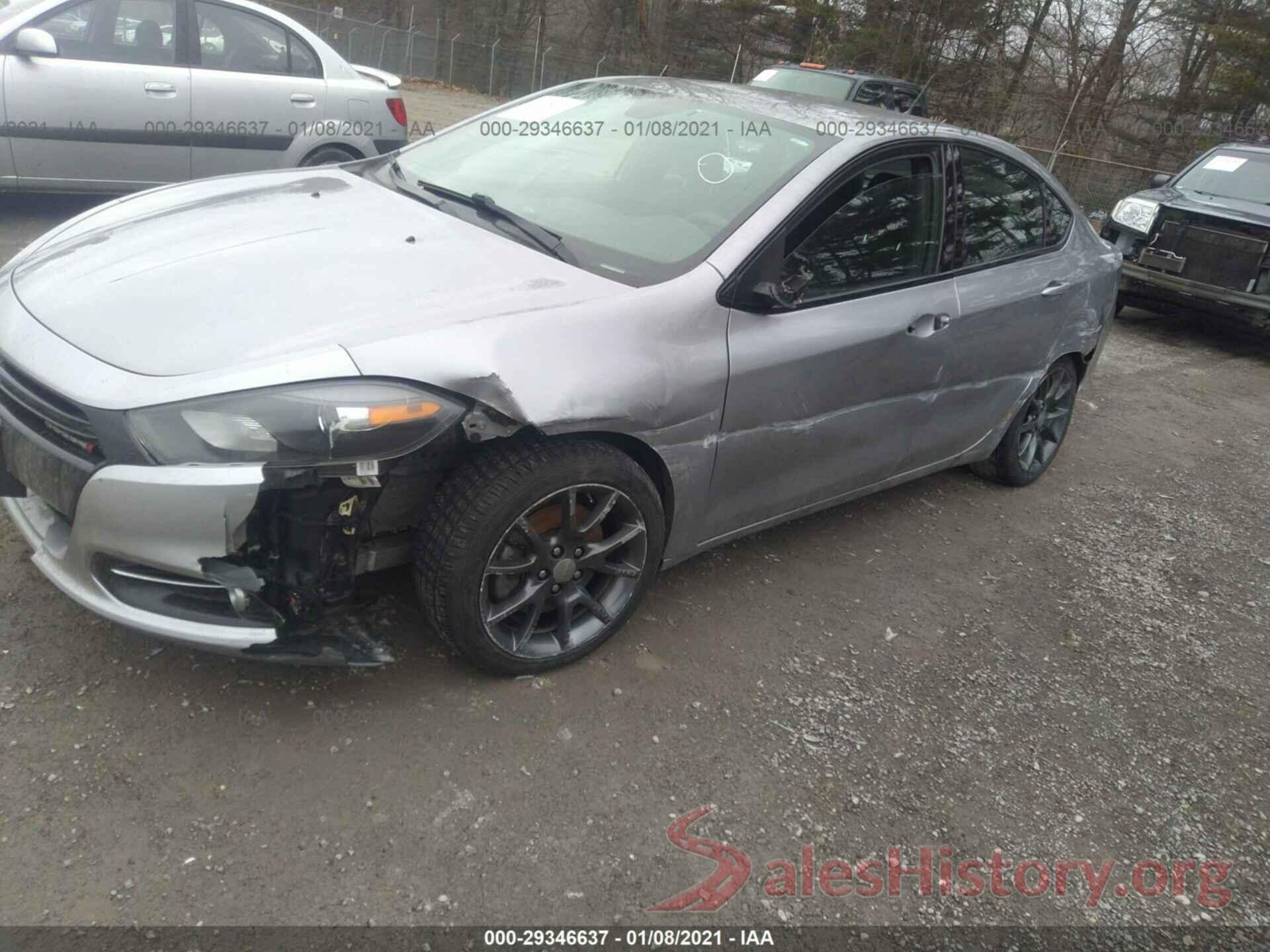 1C3CDFBB3GD644408 2016 DODGE DART