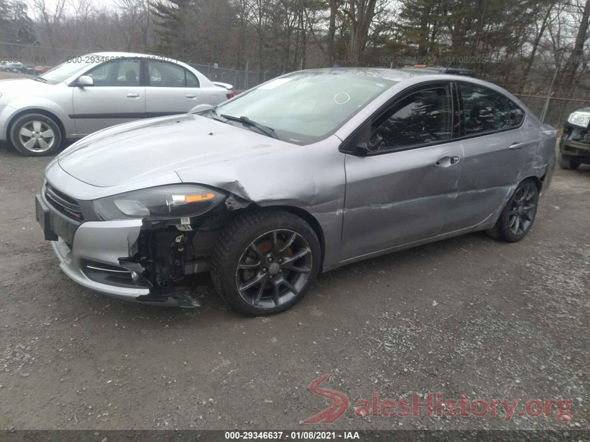 1C3CDFBB3GD644408 2016 DODGE DART