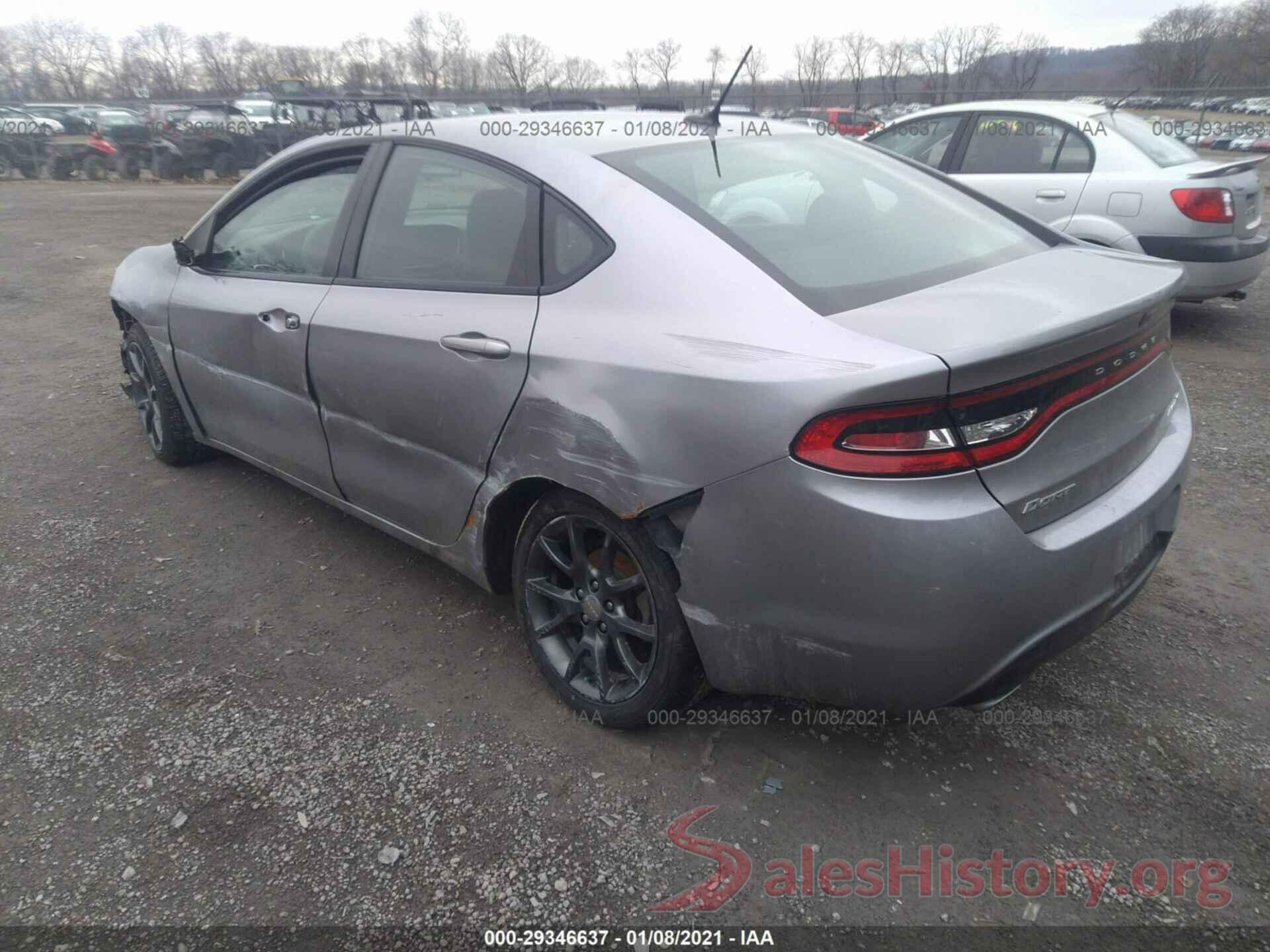 1C3CDFBB3GD644408 2016 DODGE DART