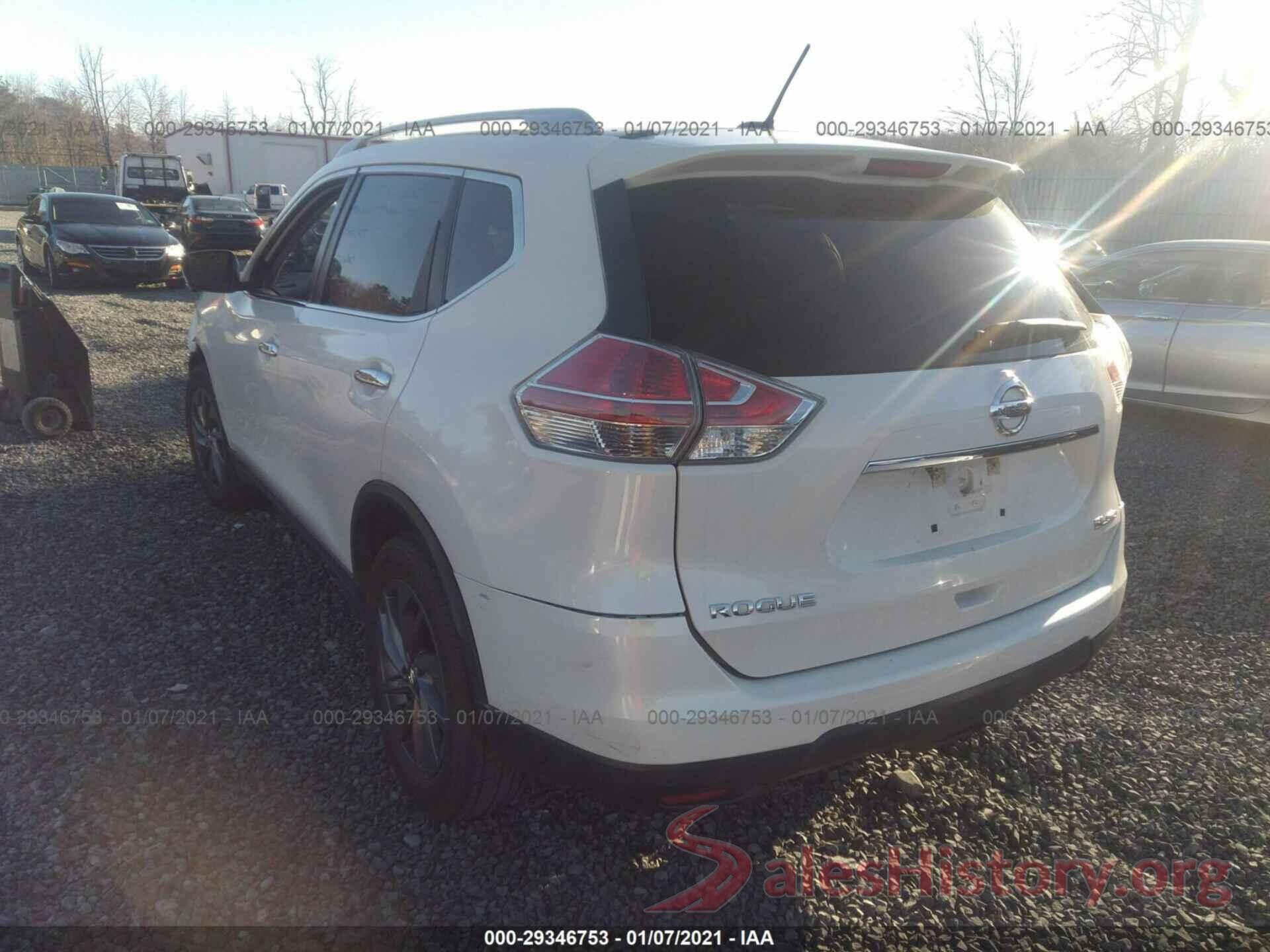 5N1AT2MV0GC762391 2016 NISSAN ROGUE