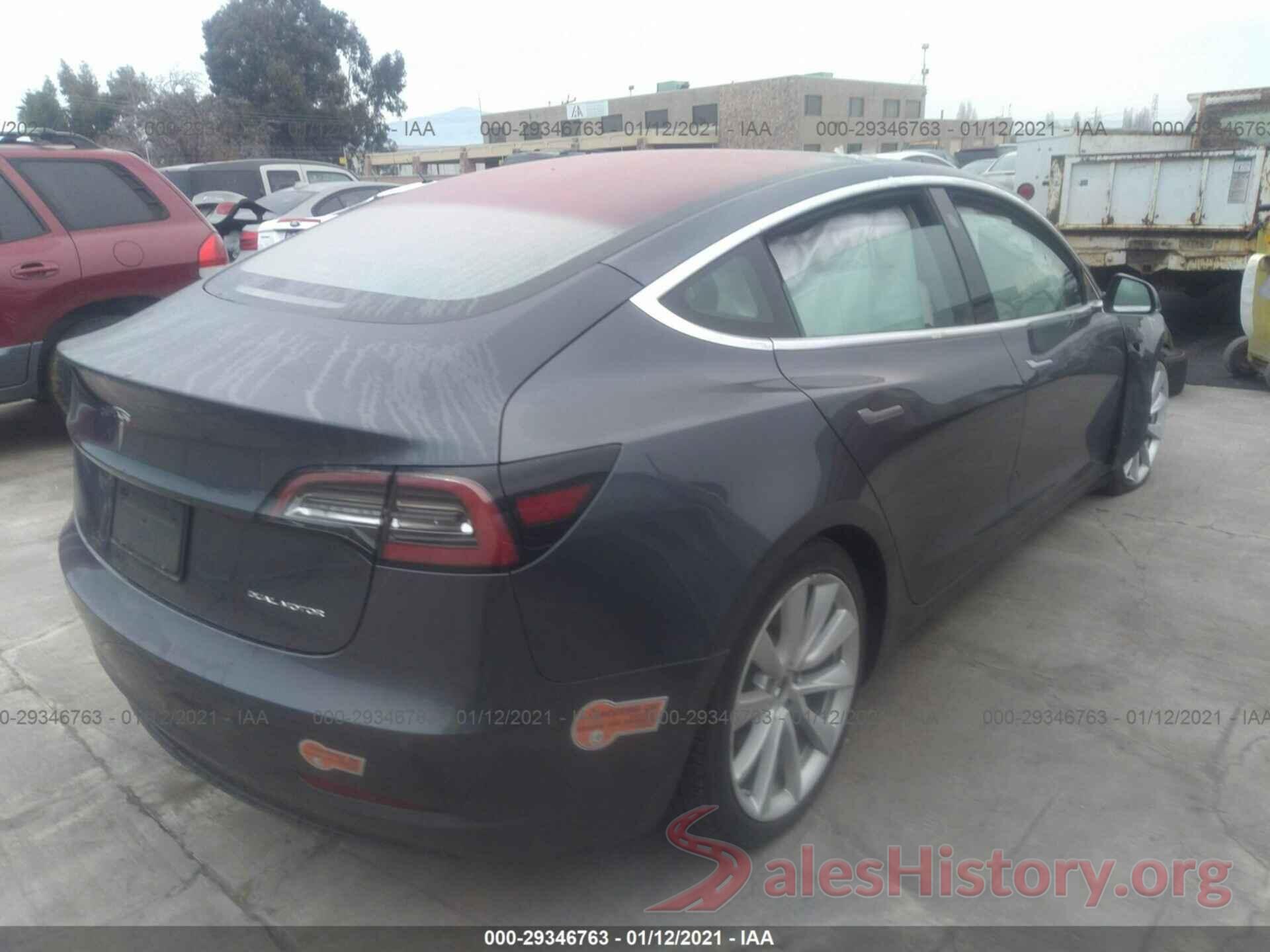 5YJ3E1EB1JF188660 2018 TESLA MODEL 3