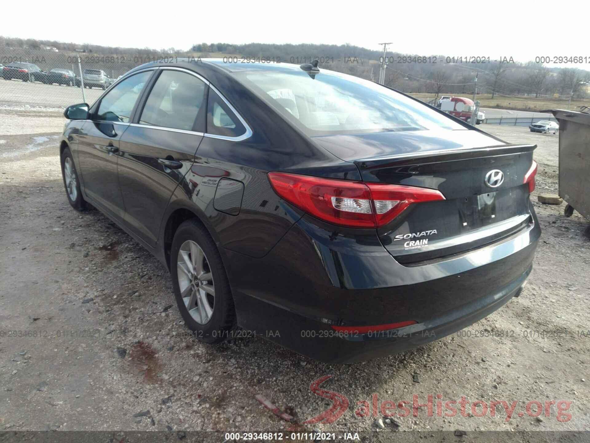 5NPE24AF5HH518095 2017 HYUNDAI SONATA