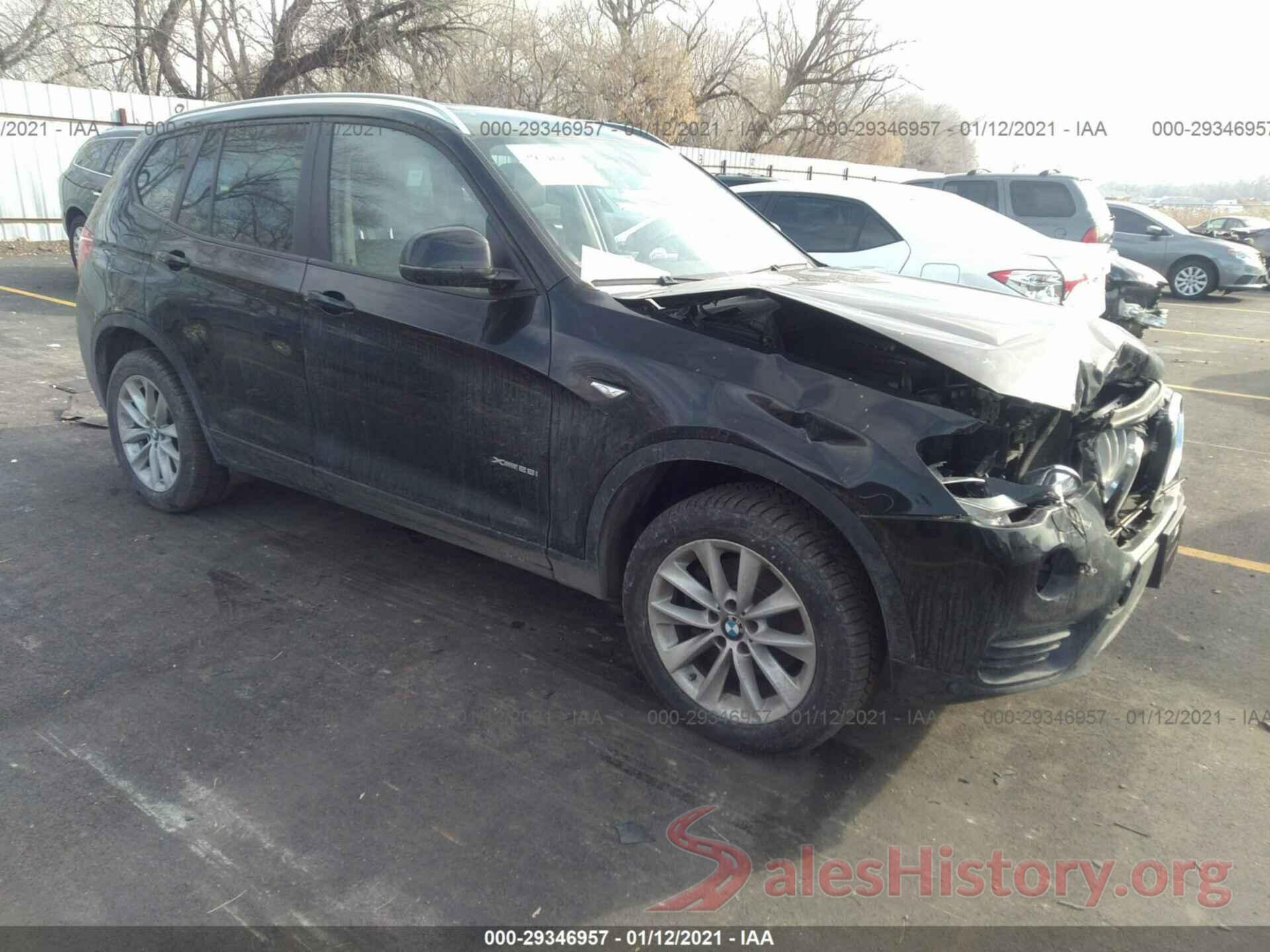 5UXWX9C30H0T23135 2017 BMW X3