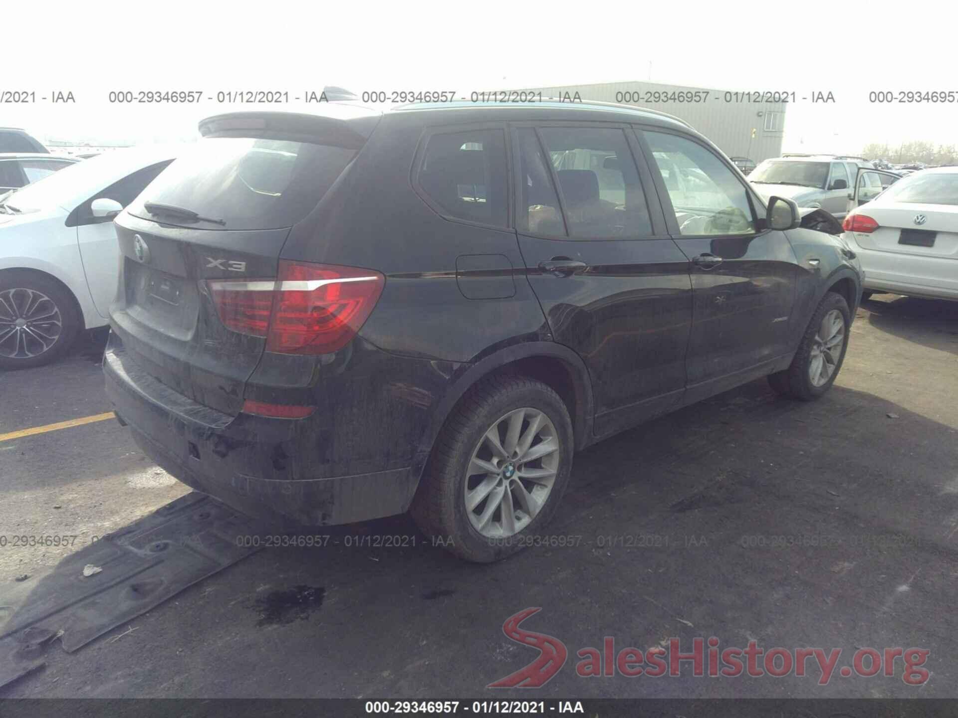 5UXWX9C30H0T23135 2017 BMW X3