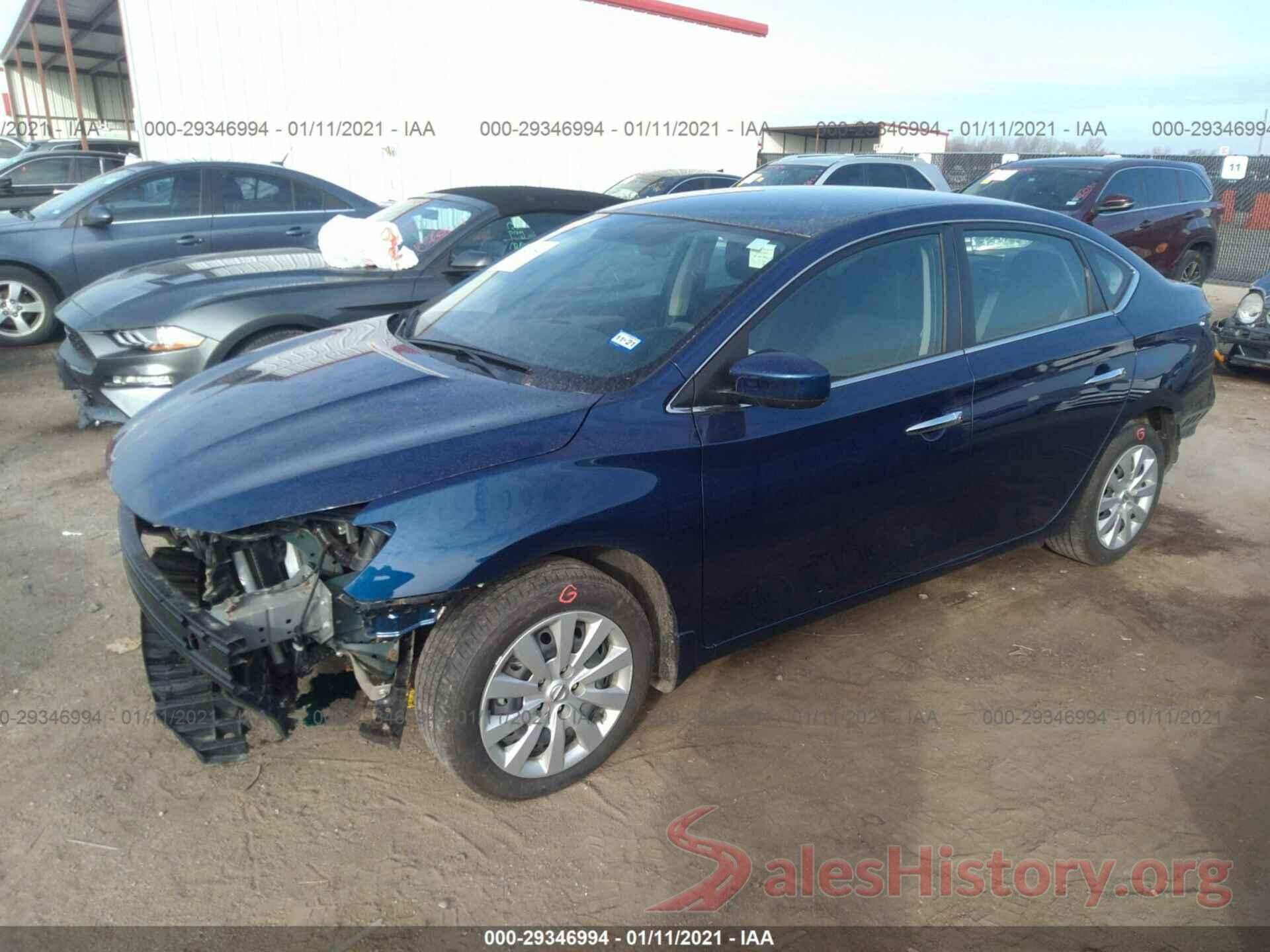 3N1AB7AP3KY439496 2019 NISSAN SENTRA