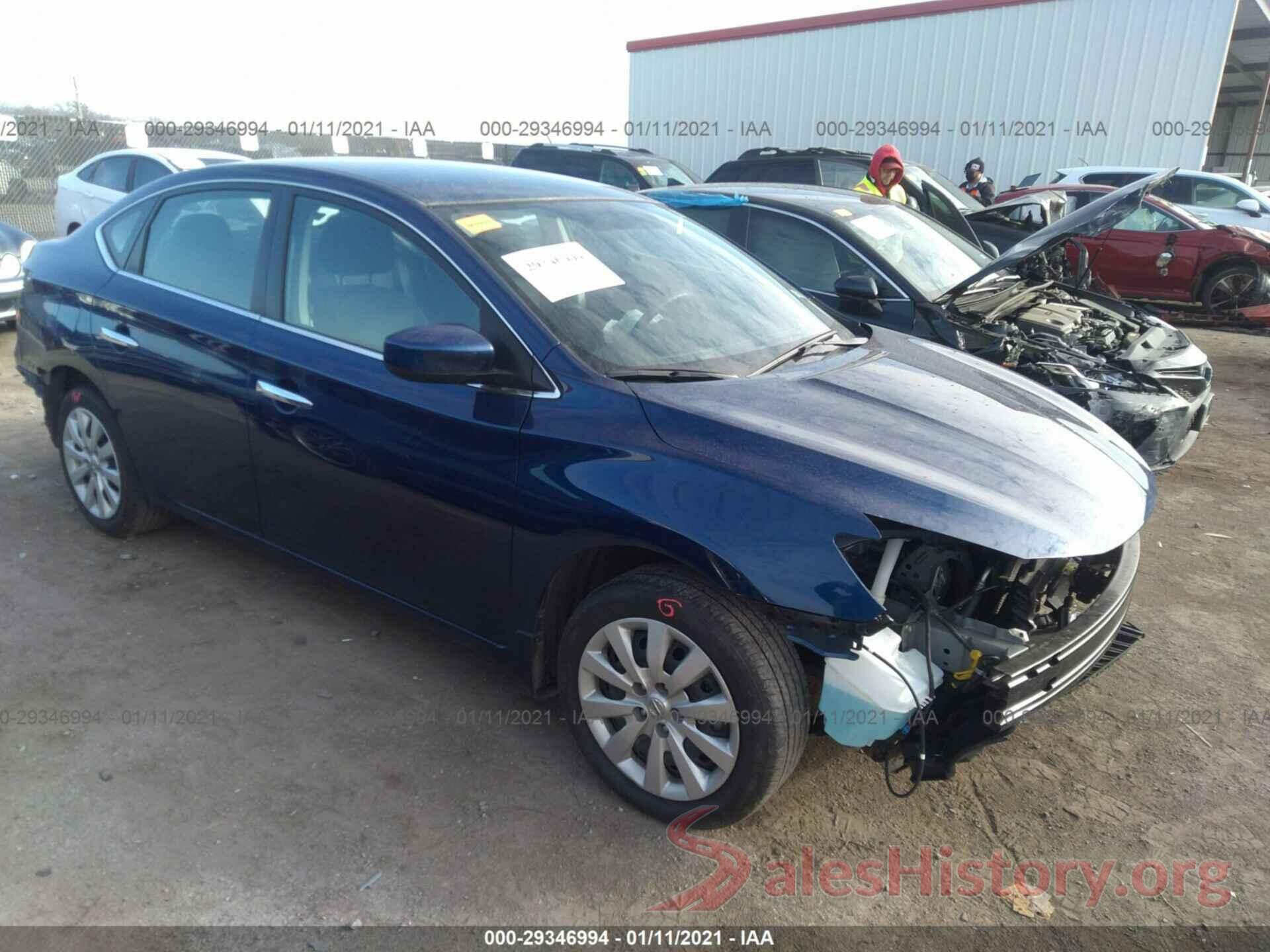 3N1AB7AP3KY439496 2019 NISSAN SENTRA