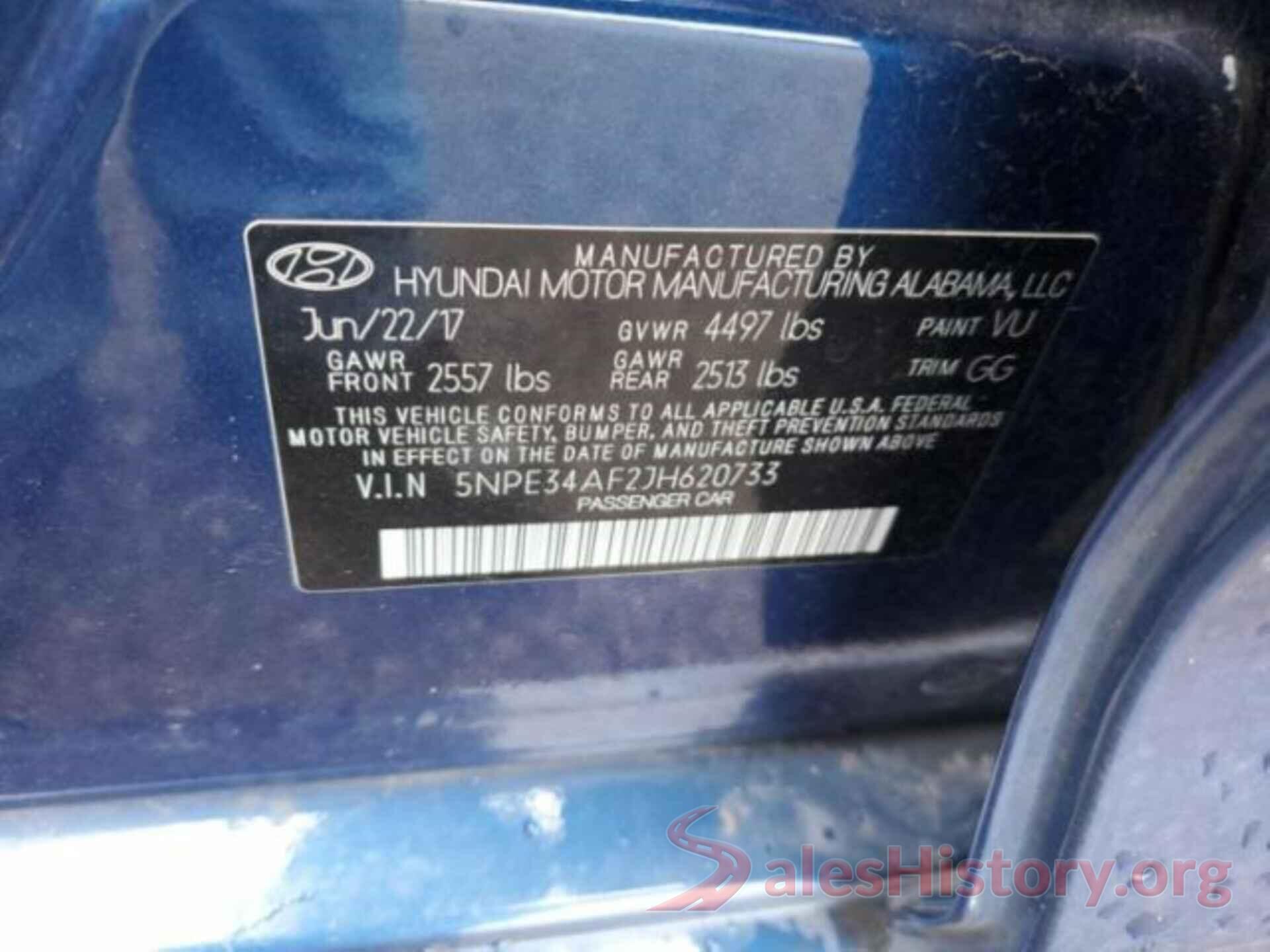 5NPE34AF2JH620733 2018 HYUNDAI SONATA