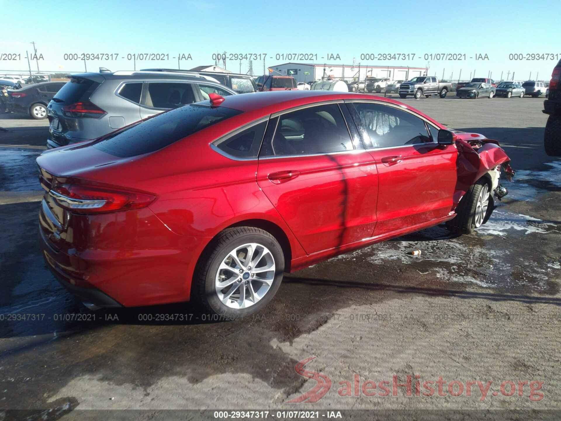 3FA6P0HD6LR187672 2020 FORD FUSION