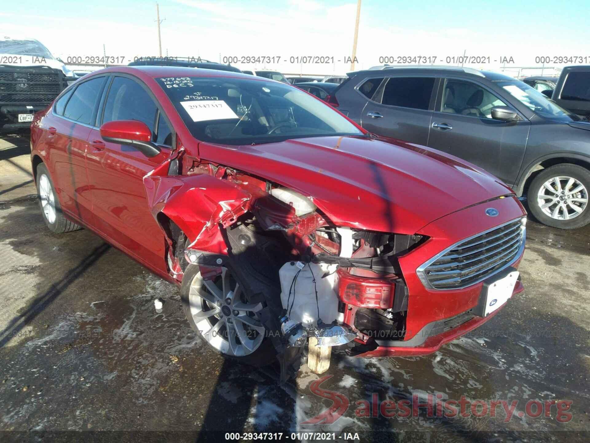 3FA6P0HD6LR187672 2020 FORD FUSION