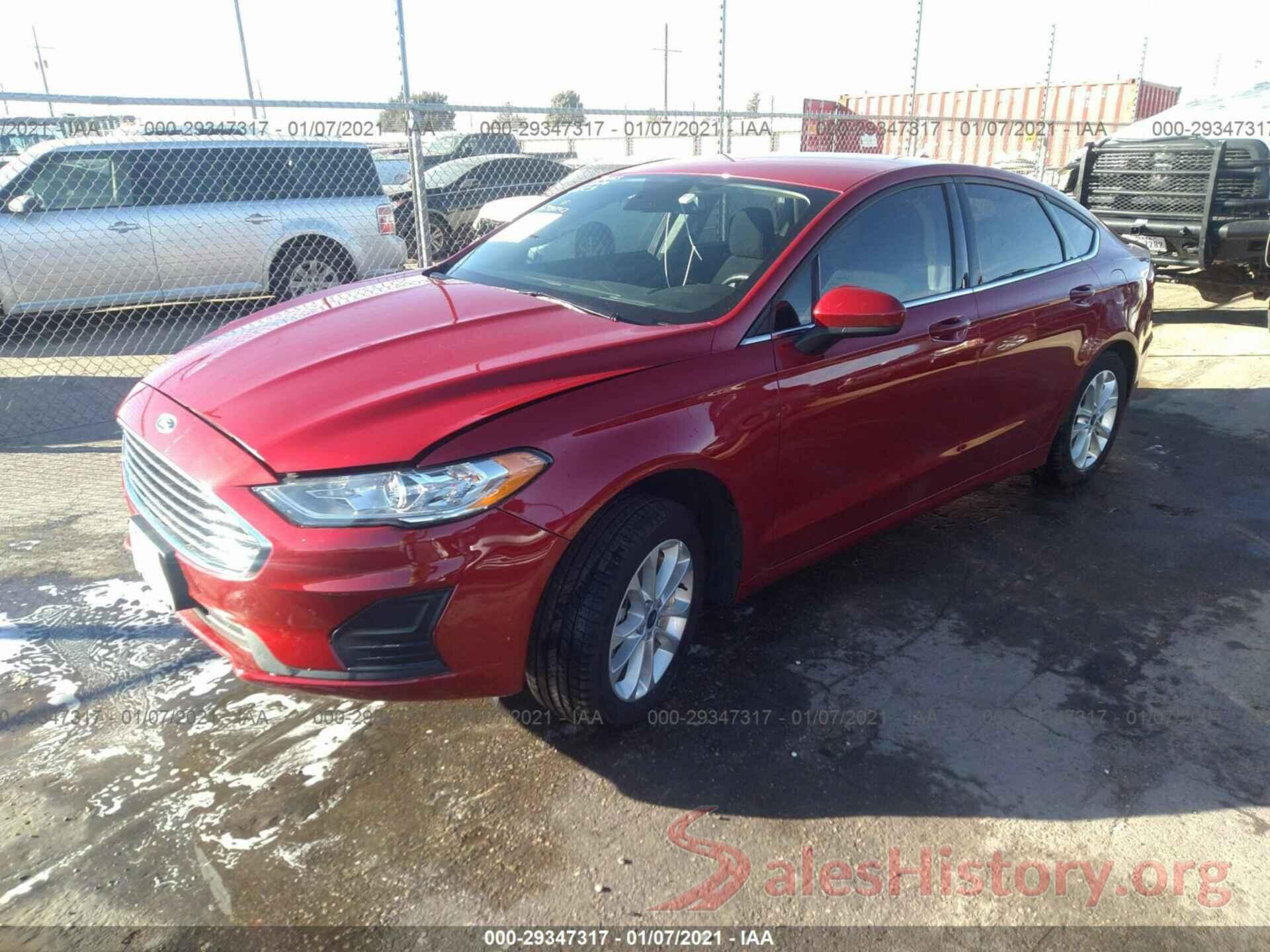 3FA6P0HD6LR187672 2020 FORD FUSION