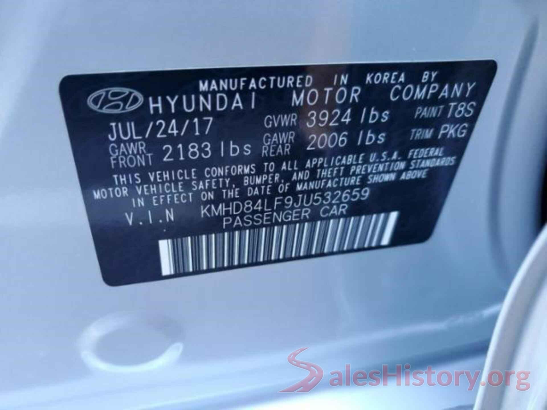 KMHD84LF9JU532659 2018 HYUNDAI ELANTRA