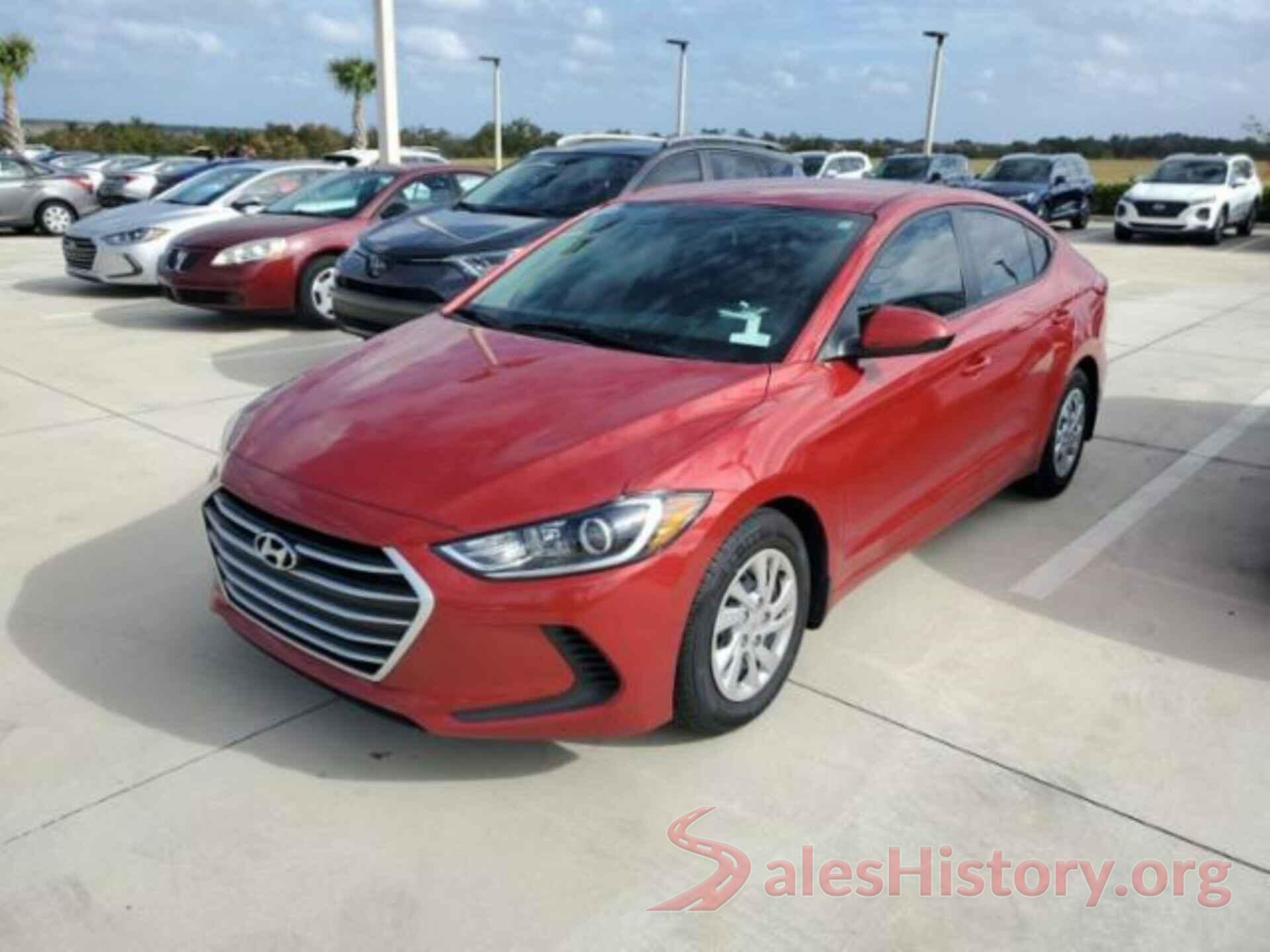 5NPD74LF5JH321248 2018 HYUNDAI ELANTRA