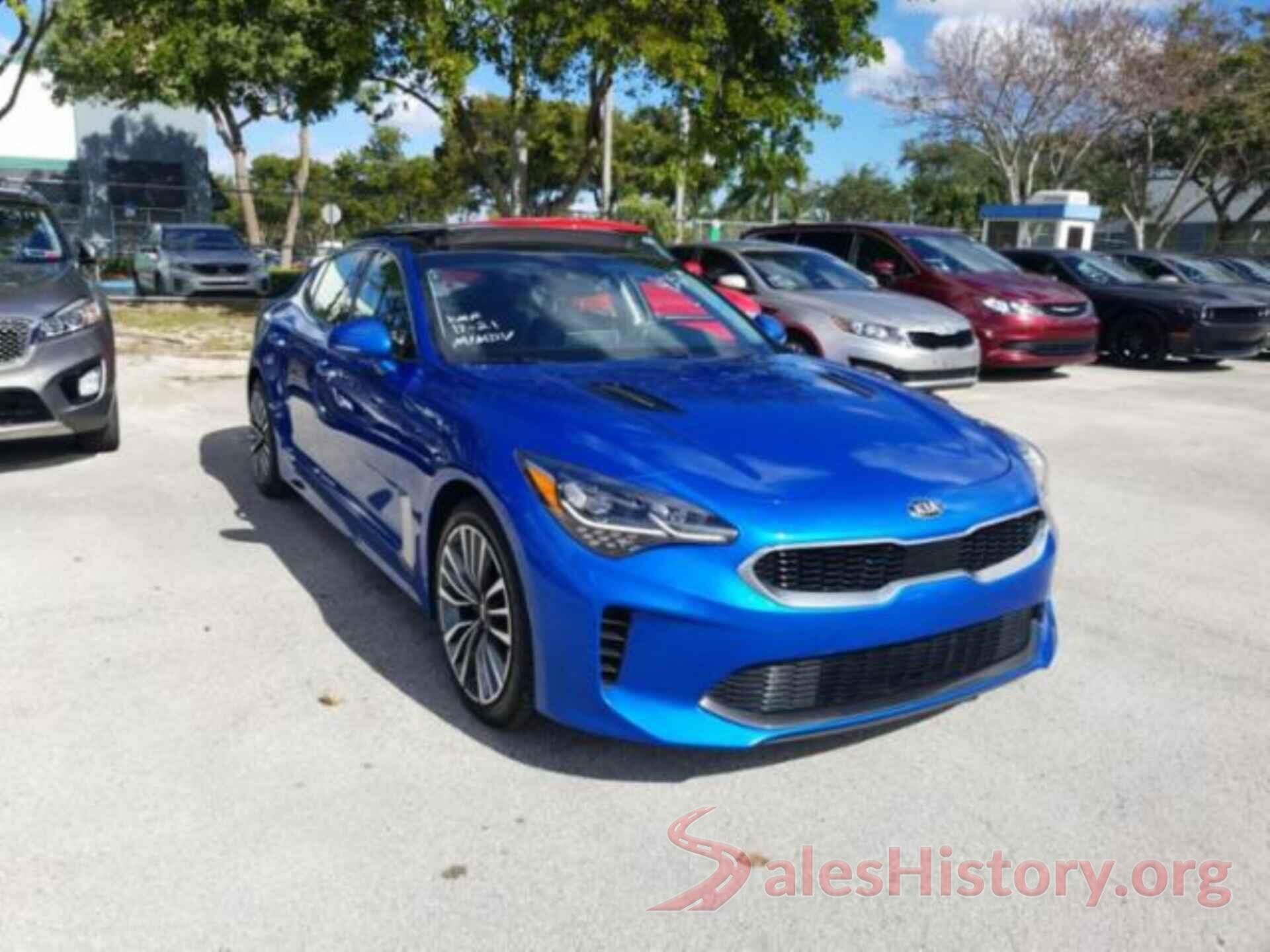 KNAE25LAXJ6014257 2018 KIA STINGER