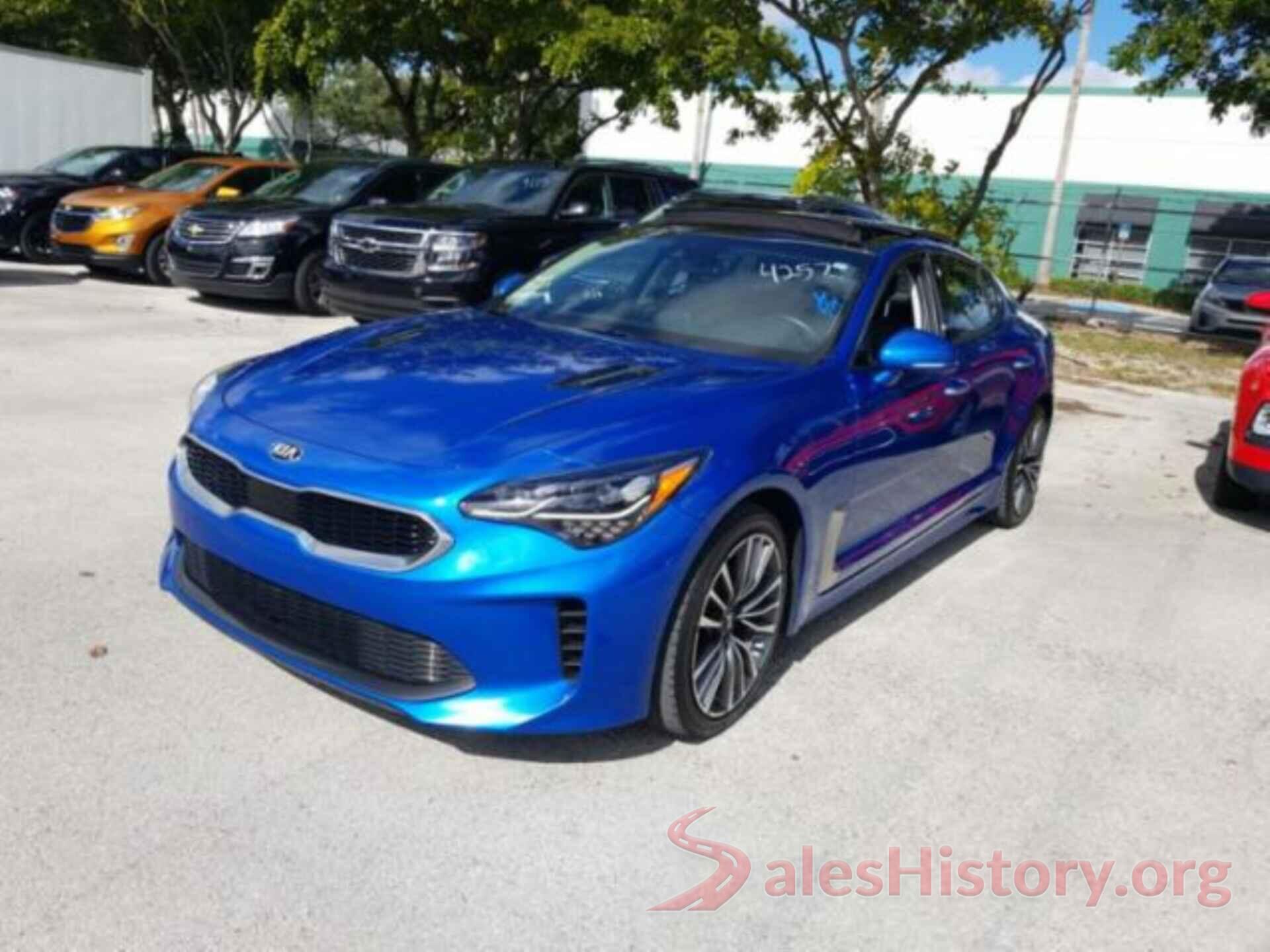 KNAE25LAXJ6014257 2018 KIA STINGER