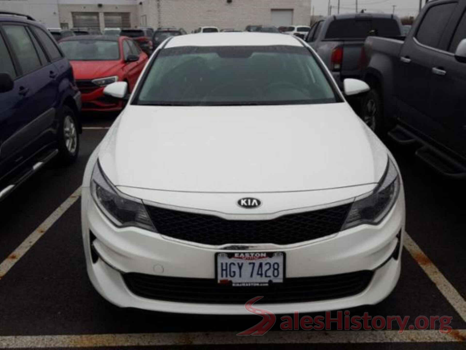 KNAGT4L35H5164780 2017 KIA OPTIMA