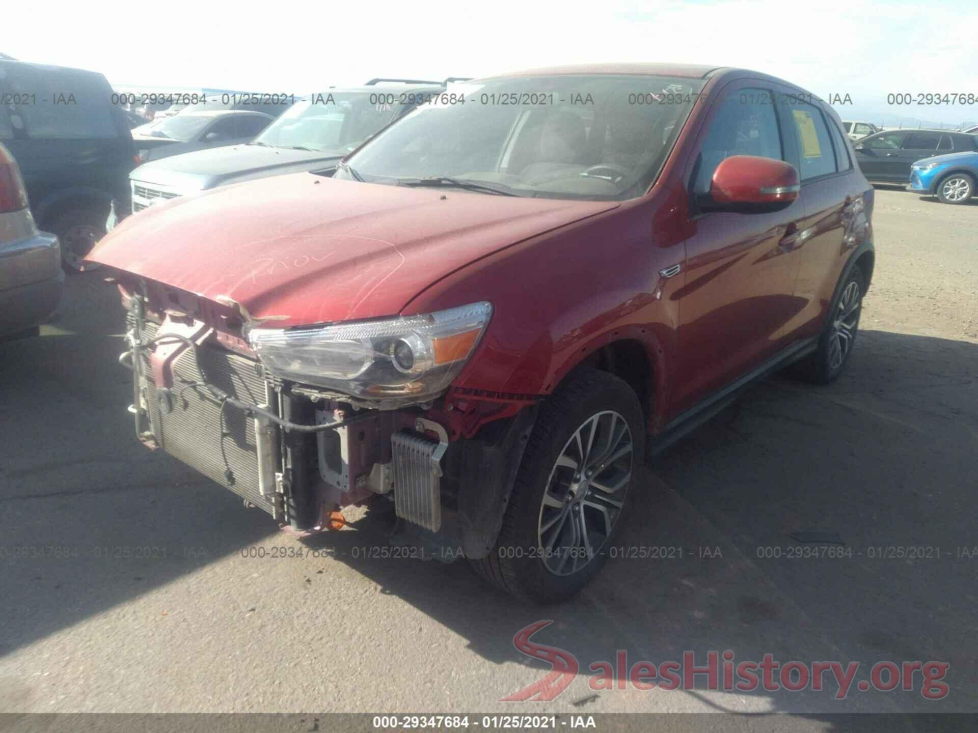 JA4AP3AU8KU013958 2019 MITSUBISHI OUTLANDER SPORT