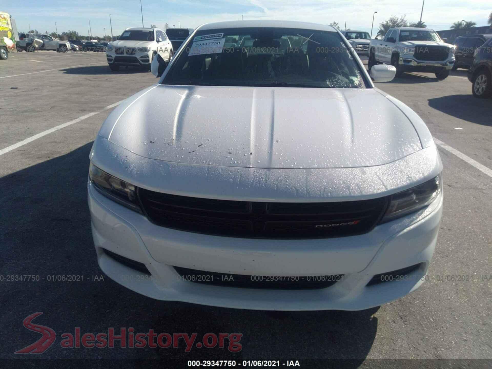 2019 DODGE CHARGER VIN 2C3CDXBG3KH741945, rear passenger side