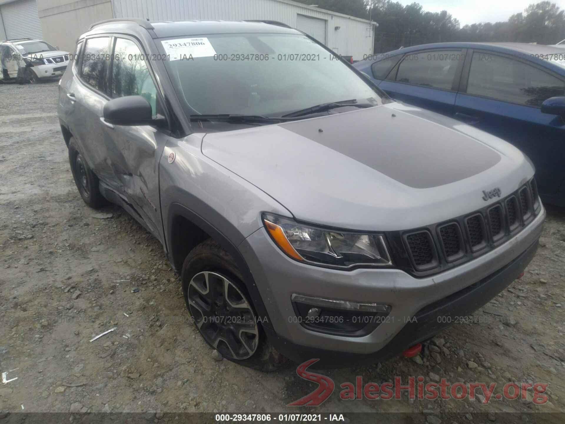 3C4NJDDB6LT214438 2020 JEEP COMPASS