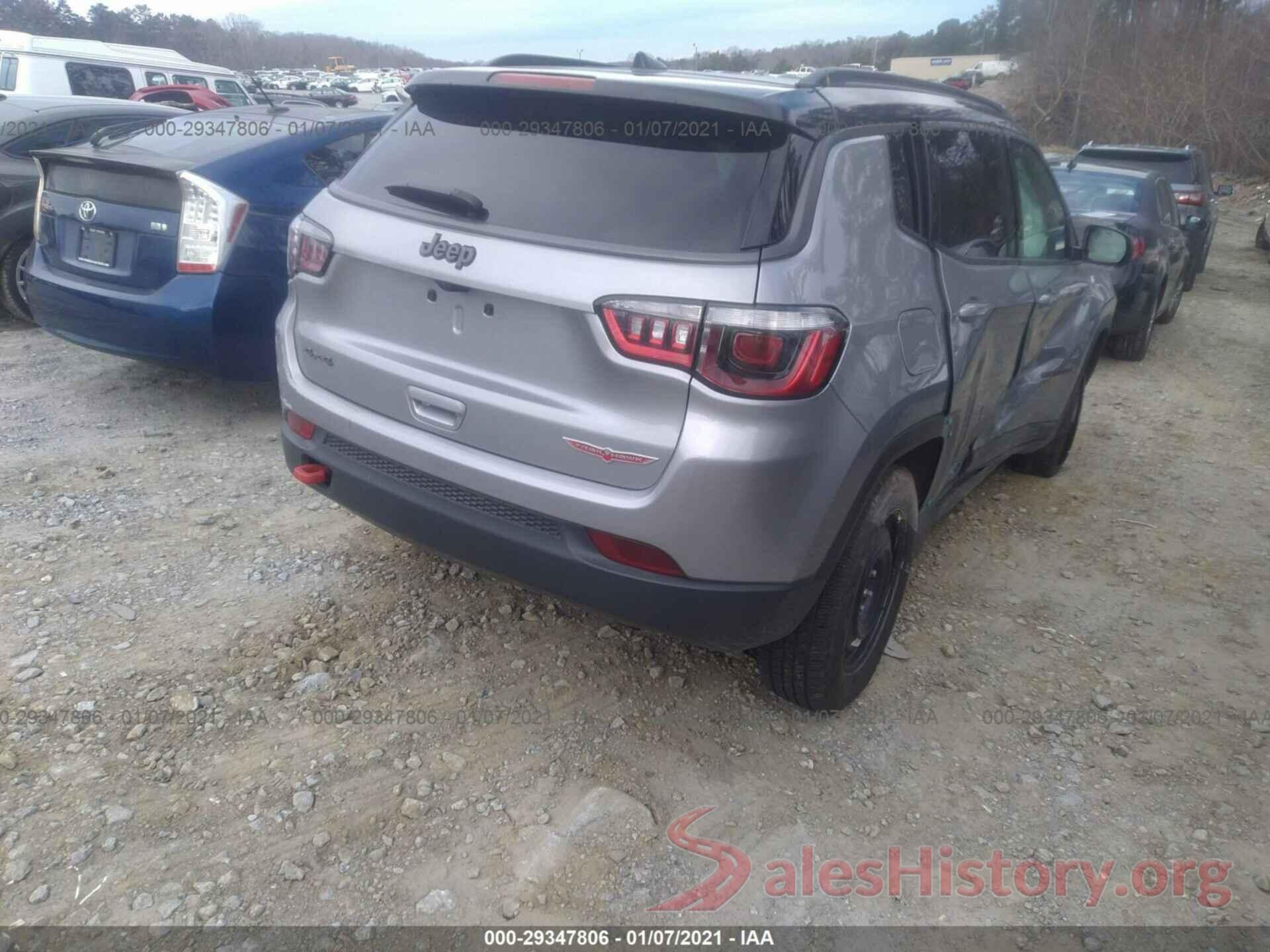 3C4NJDDB6LT214438 2020 JEEP COMPASS