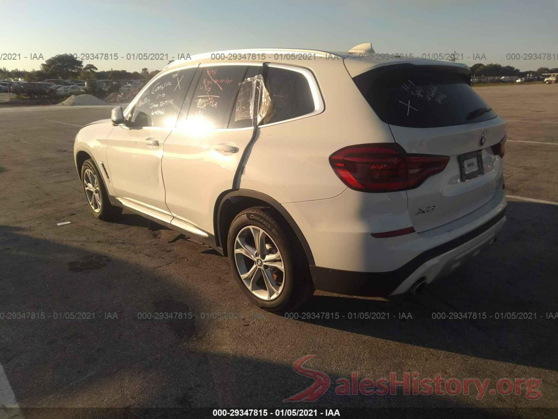 5UXTY3C06L9B06666 2020 BMW X3