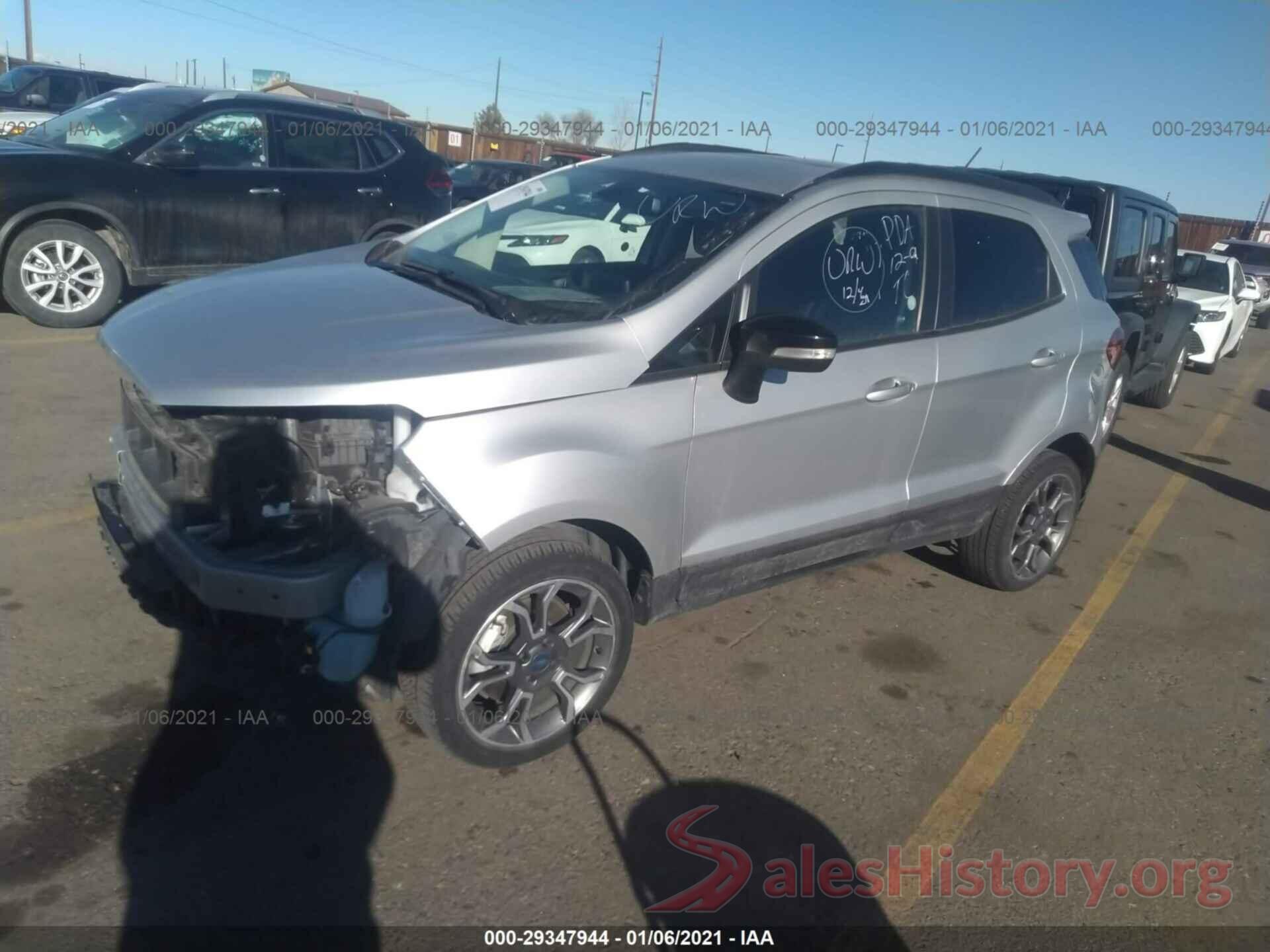 MAJ6S3JL3KC289025 2019 FORD ECOSPORT