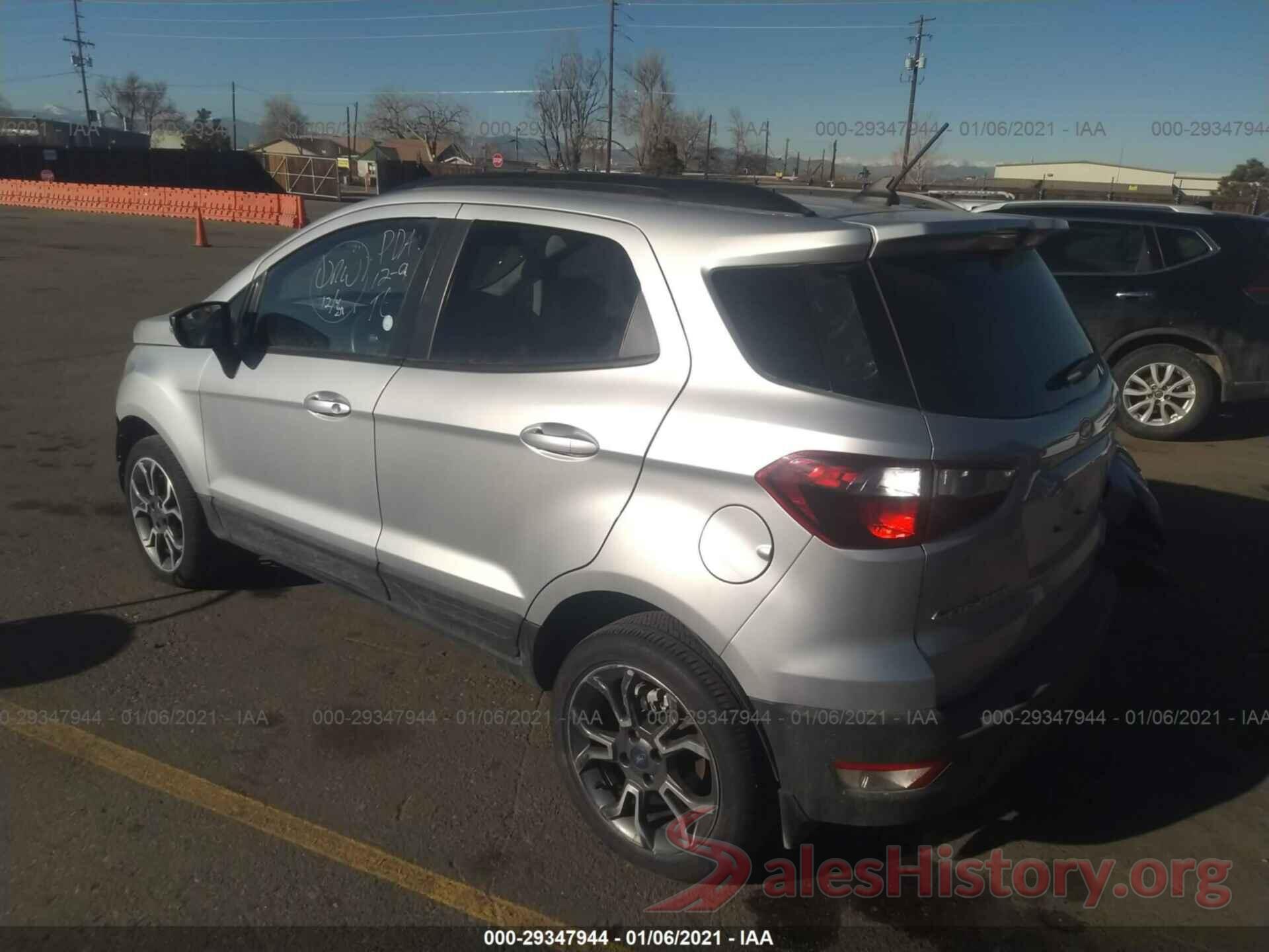 MAJ6S3JL3KC289025 2019 FORD ECOSPORT