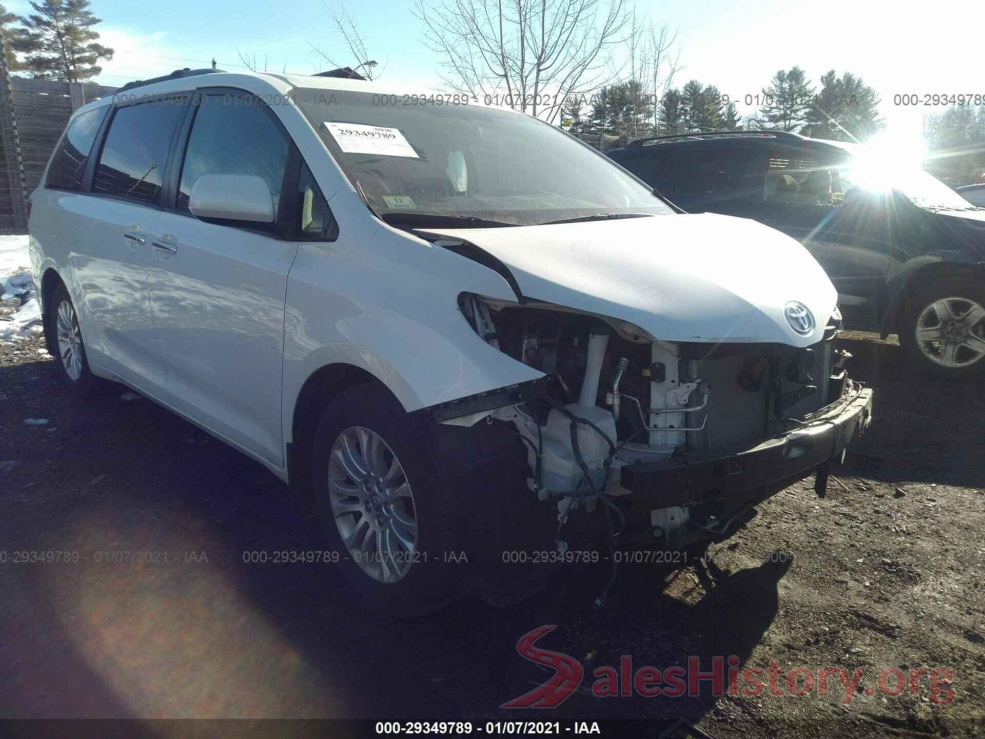 5TDYK3DCXGS709917 2016 TOYOTA SIENNA