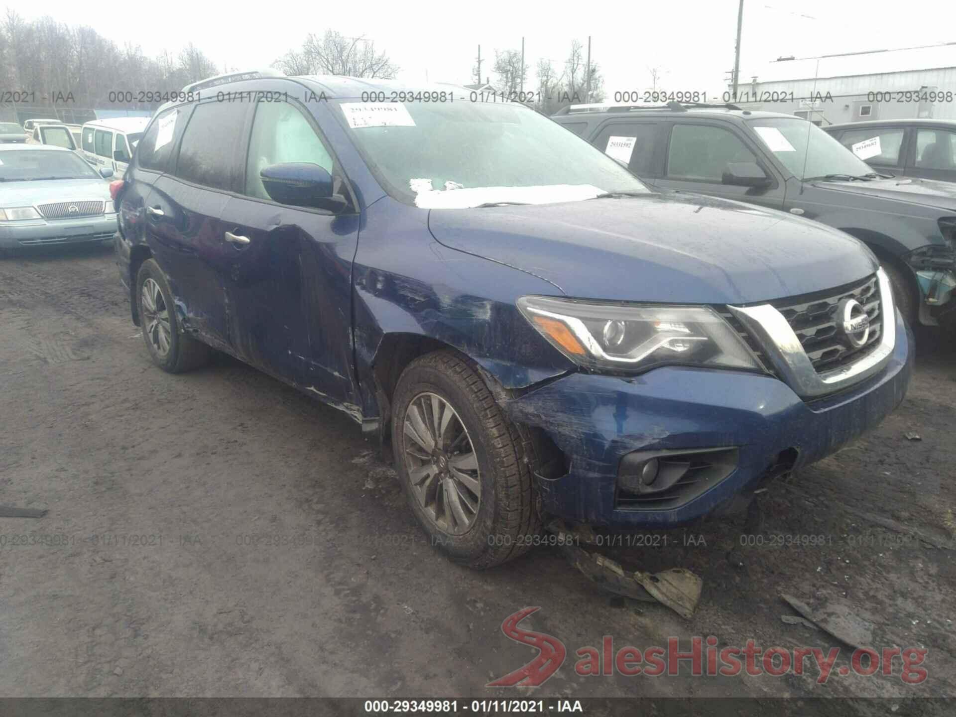 5N1DR2MM5HC622843 2017 NISSAN PATHFINDER