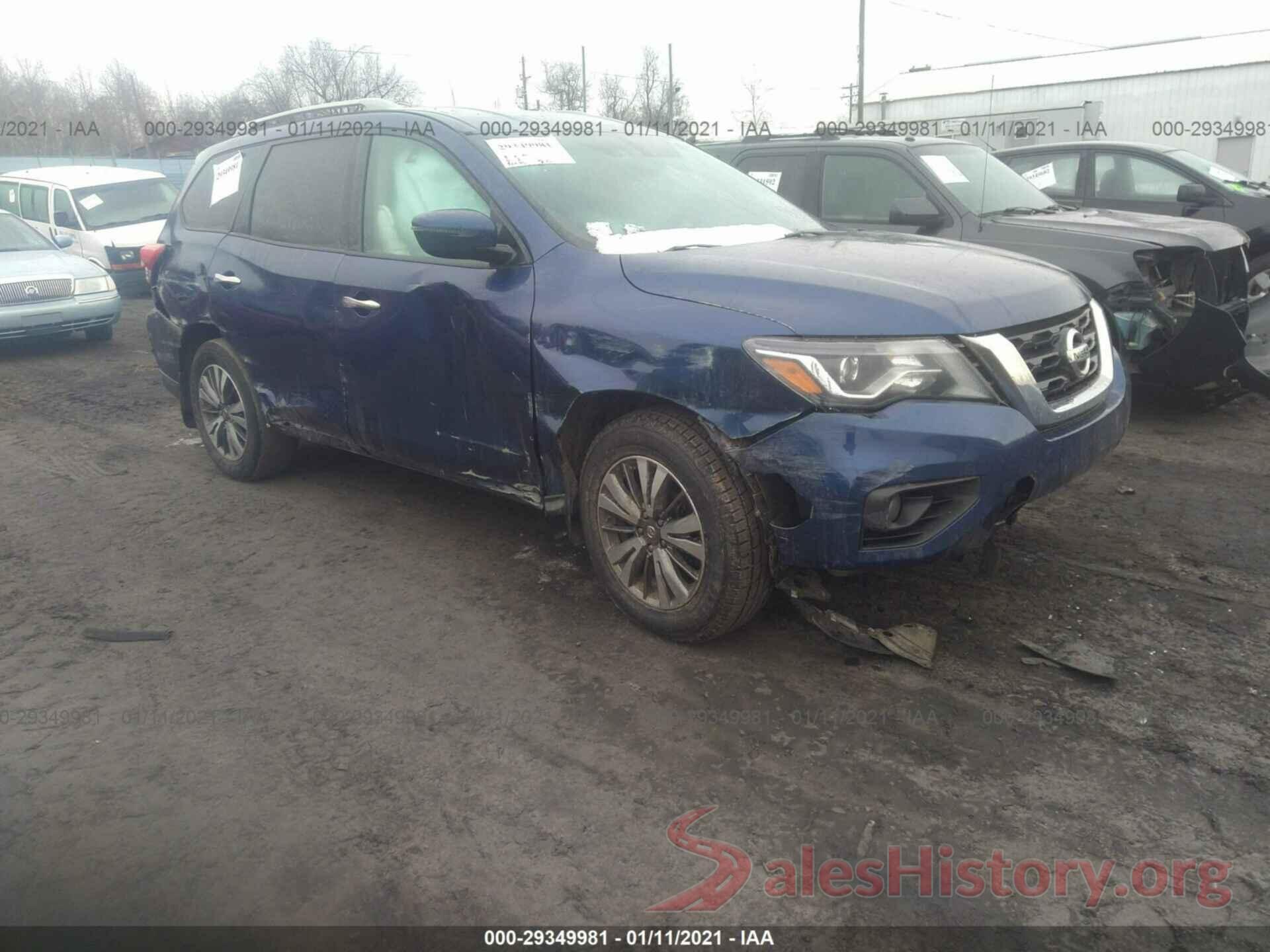 5N1DR2MM5HC622843 2017 NISSAN PATHFINDER