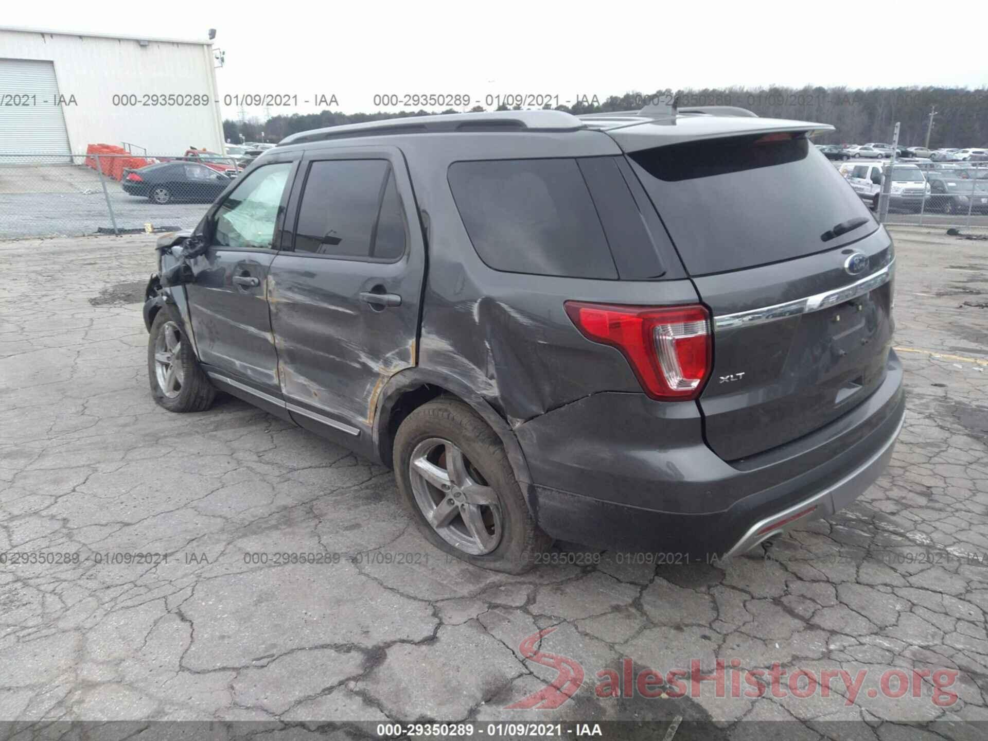 1FM5K7D89GGC01126 2016 FORD EXPLORER