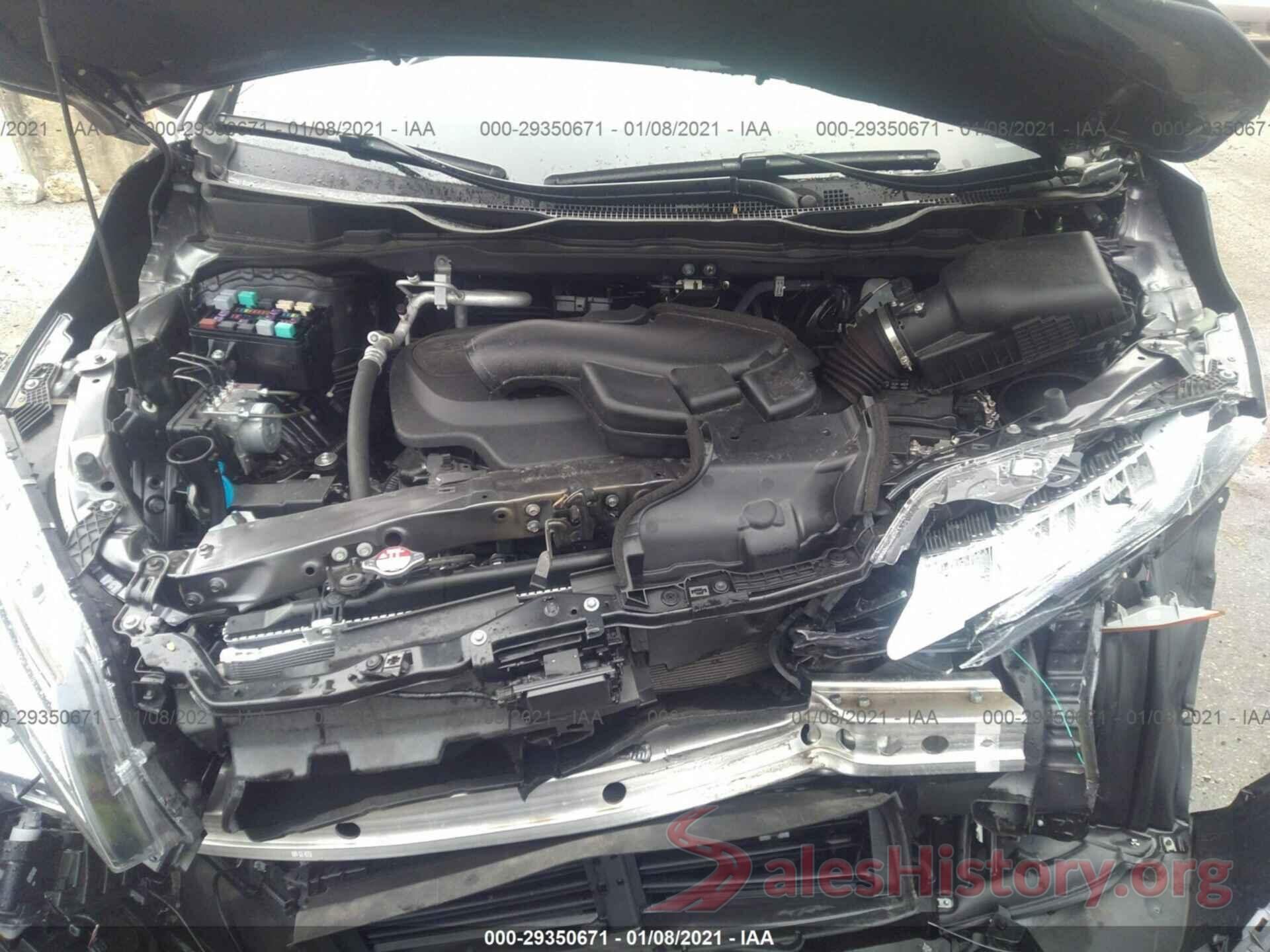 5FNRL6H89KB100730 2019 HONDA ODYSSEY