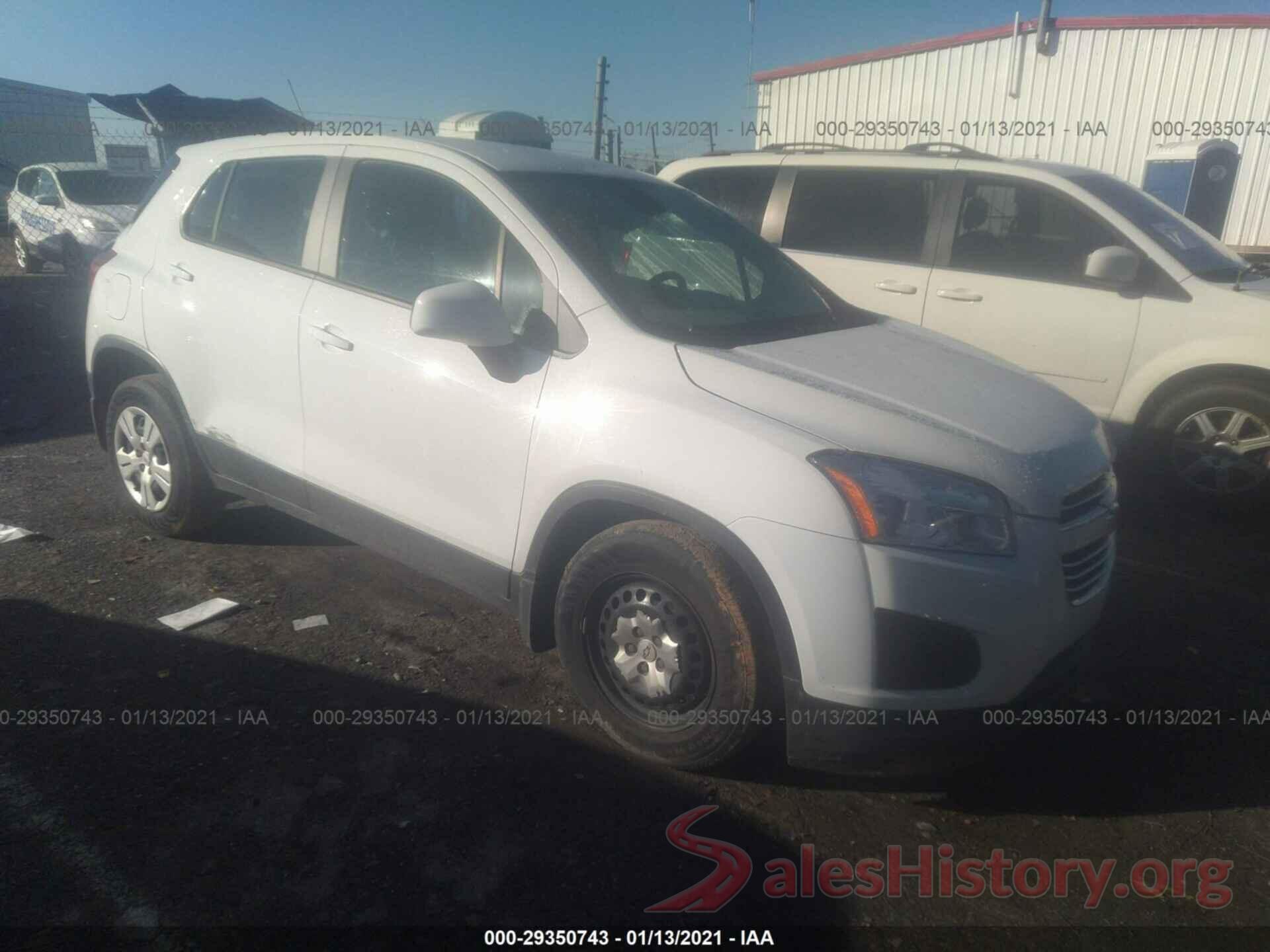 3GNCJKSB8GL257058 2016 CHEVROLET TRAX