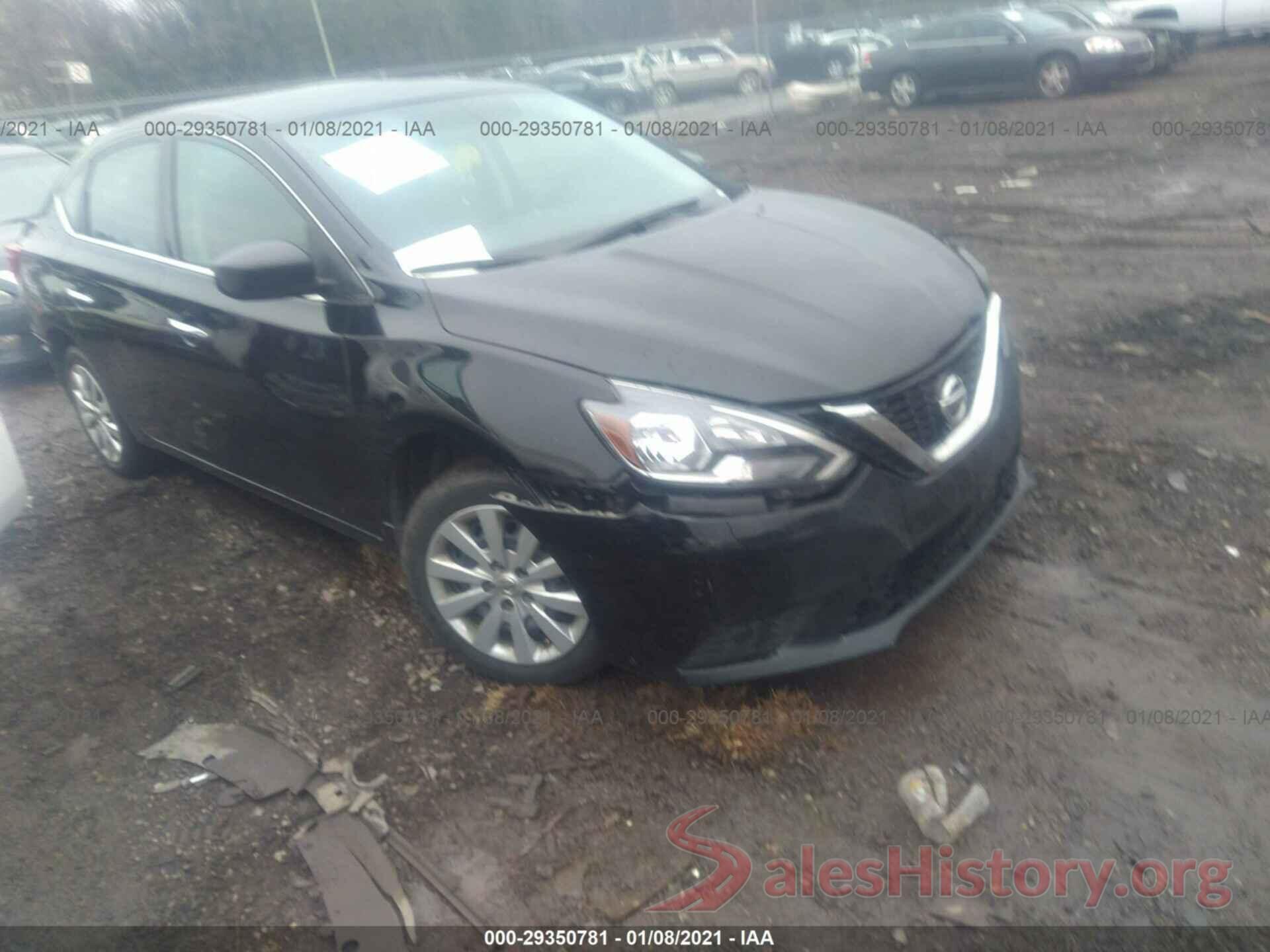 3N1AB7APXKY278757 2019 NISSAN SENTRA