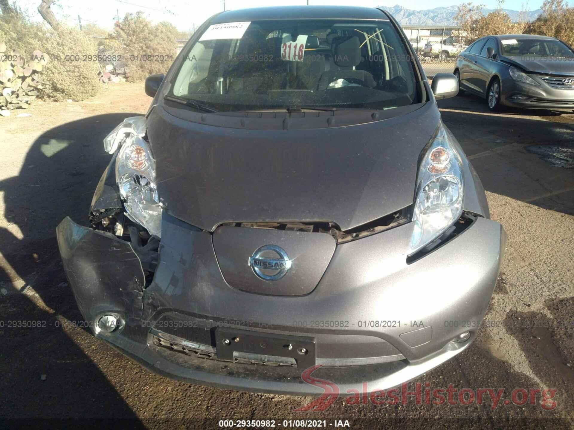 1N4BZ0CP5GC312207 2016 NISSAN LEAF