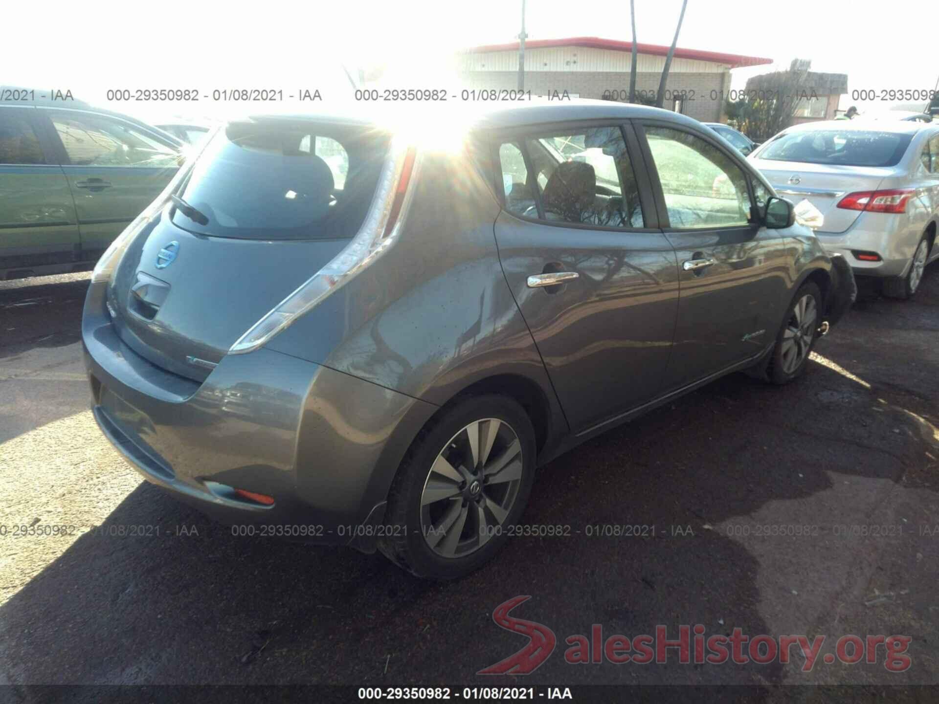 1N4BZ0CP5GC312207 2016 NISSAN LEAF