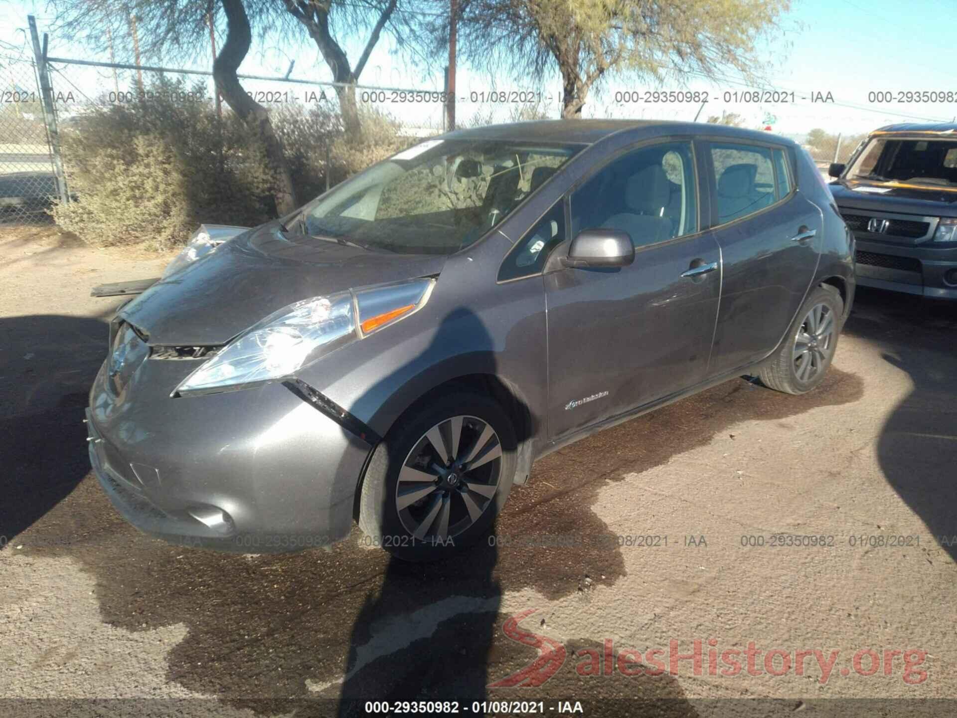 1N4BZ0CP5GC312207 2016 NISSAN LEAF