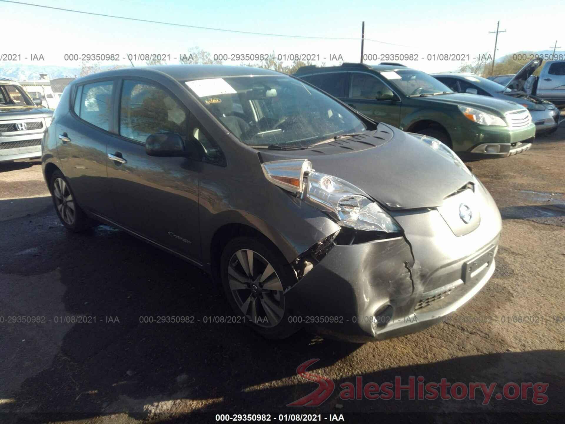 1N4BZ0CP5GC312207 2016 NISSAN LEAF