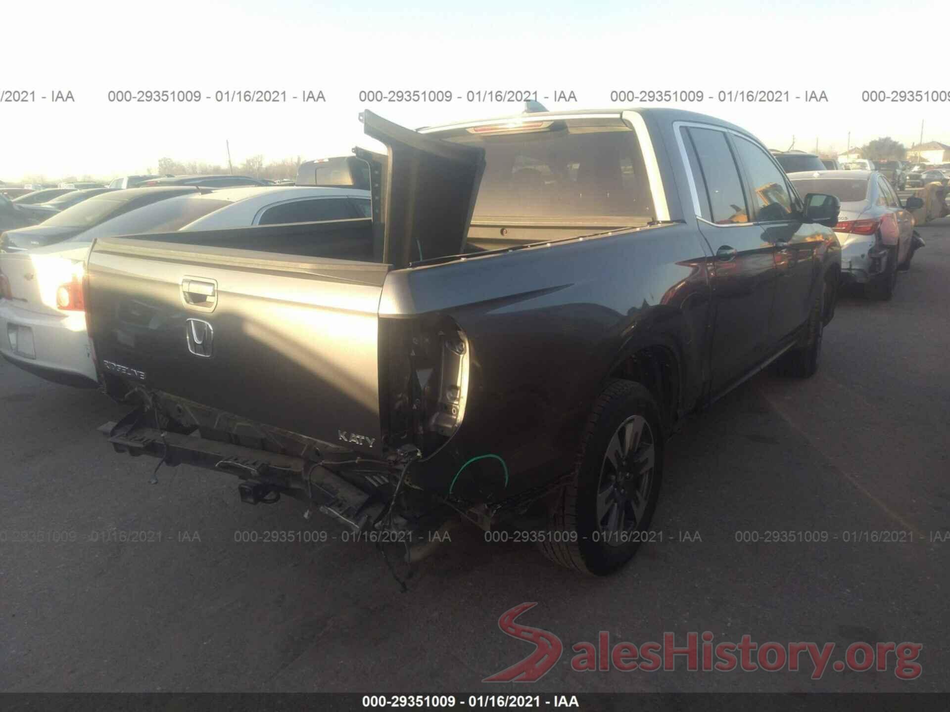 5FPYK2F69HB003066 2017 HONDA RIDGELINE