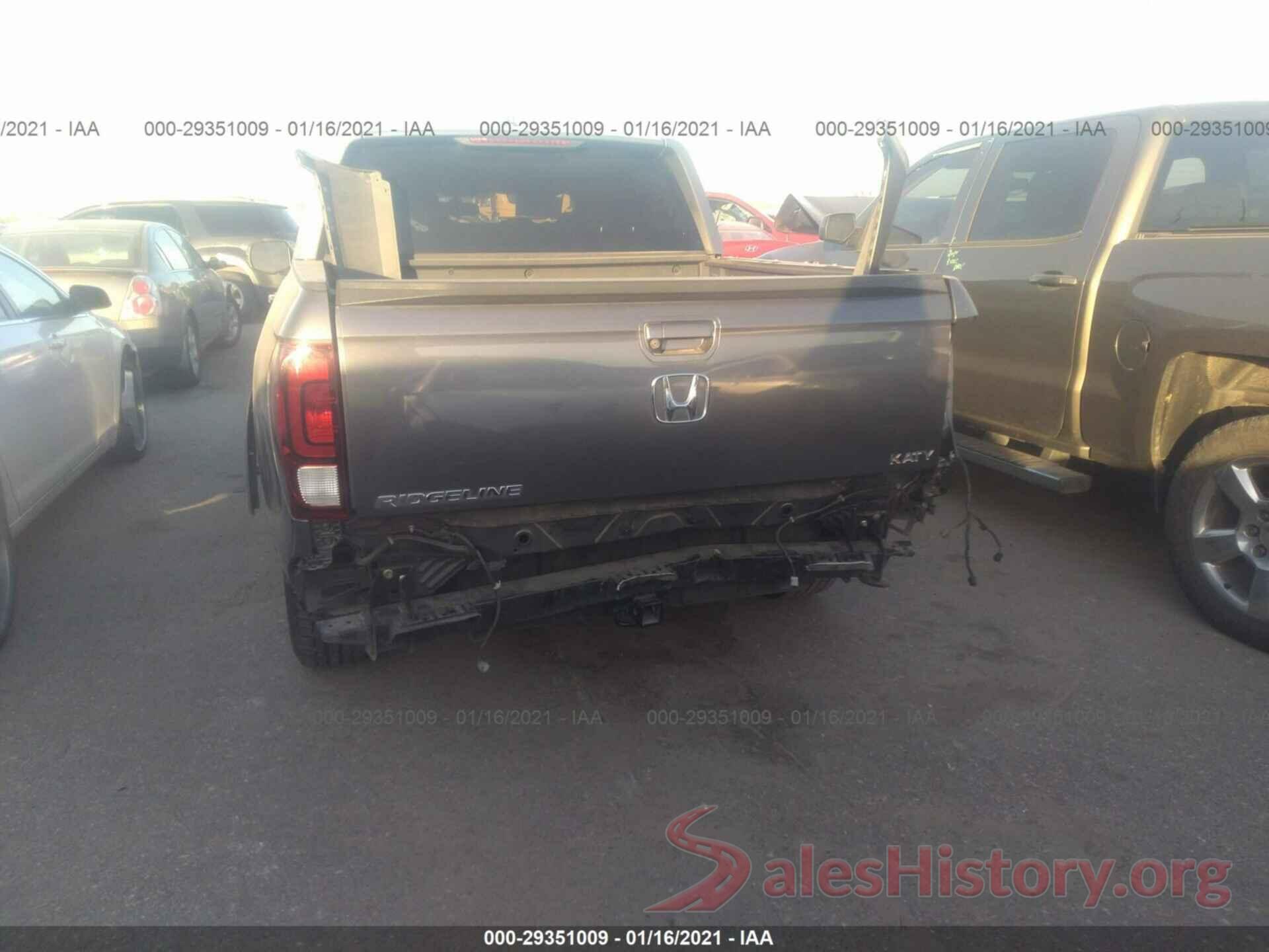 5FPYK2F69HB003066 2017 HONDA RIDGELINE