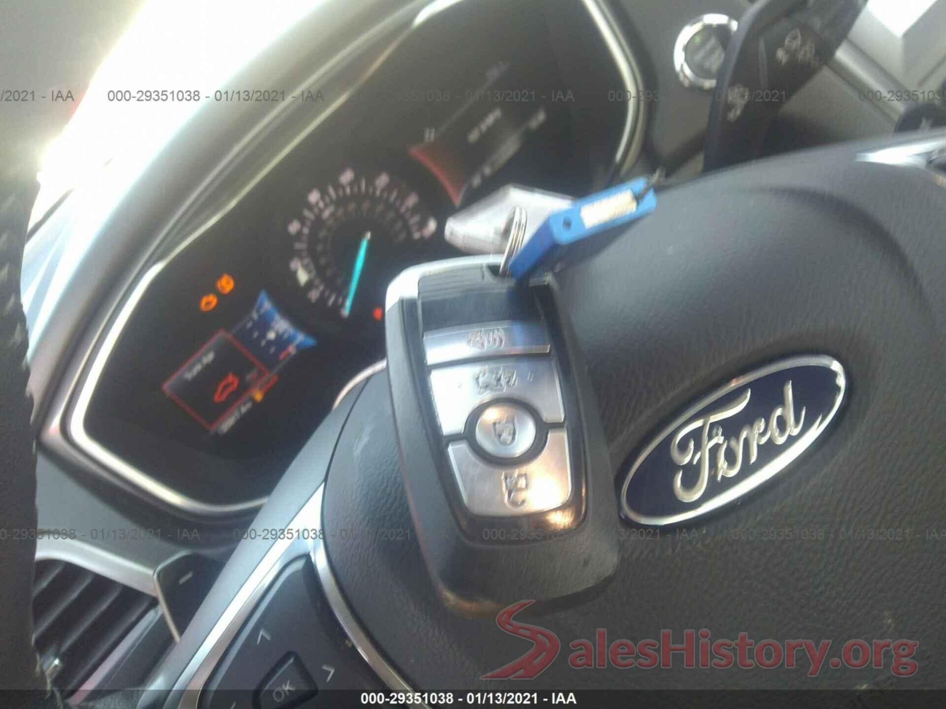 3FA6P0HD1KR127605 2019 FORD FUSION