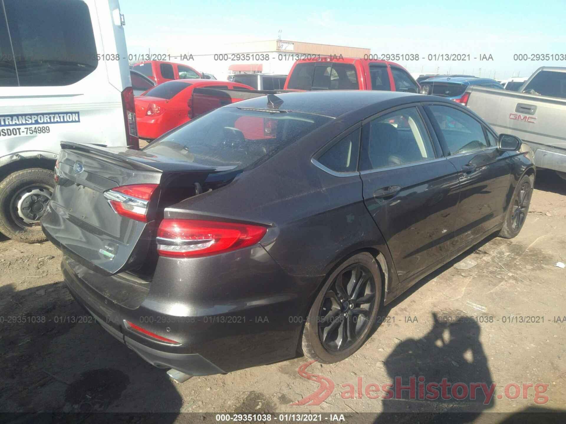 3FA6P0HD1KR127605 2019 FORD FUSION