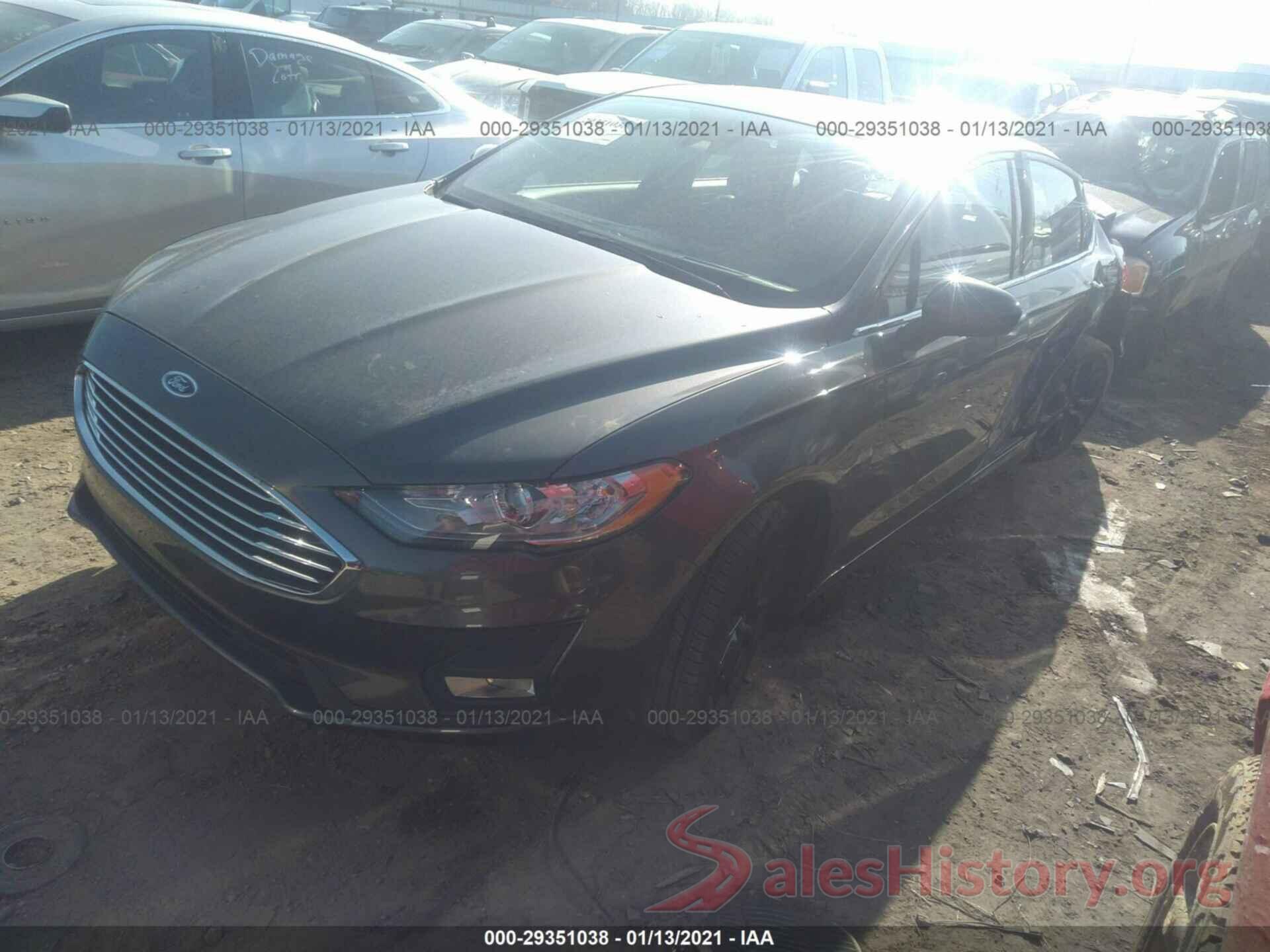 3FA6P0HD1KR127605 2019 FORD FUSION