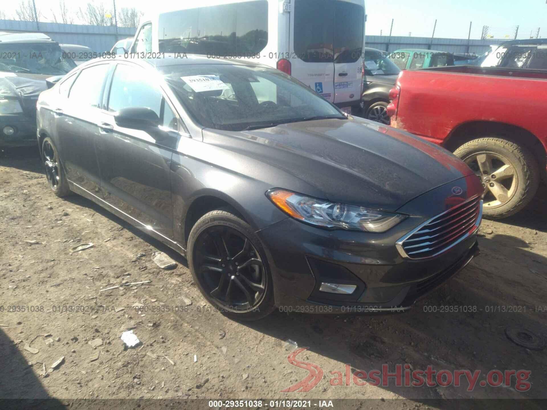 3FA6P0HD1KR127605 2019 FORD FUSION