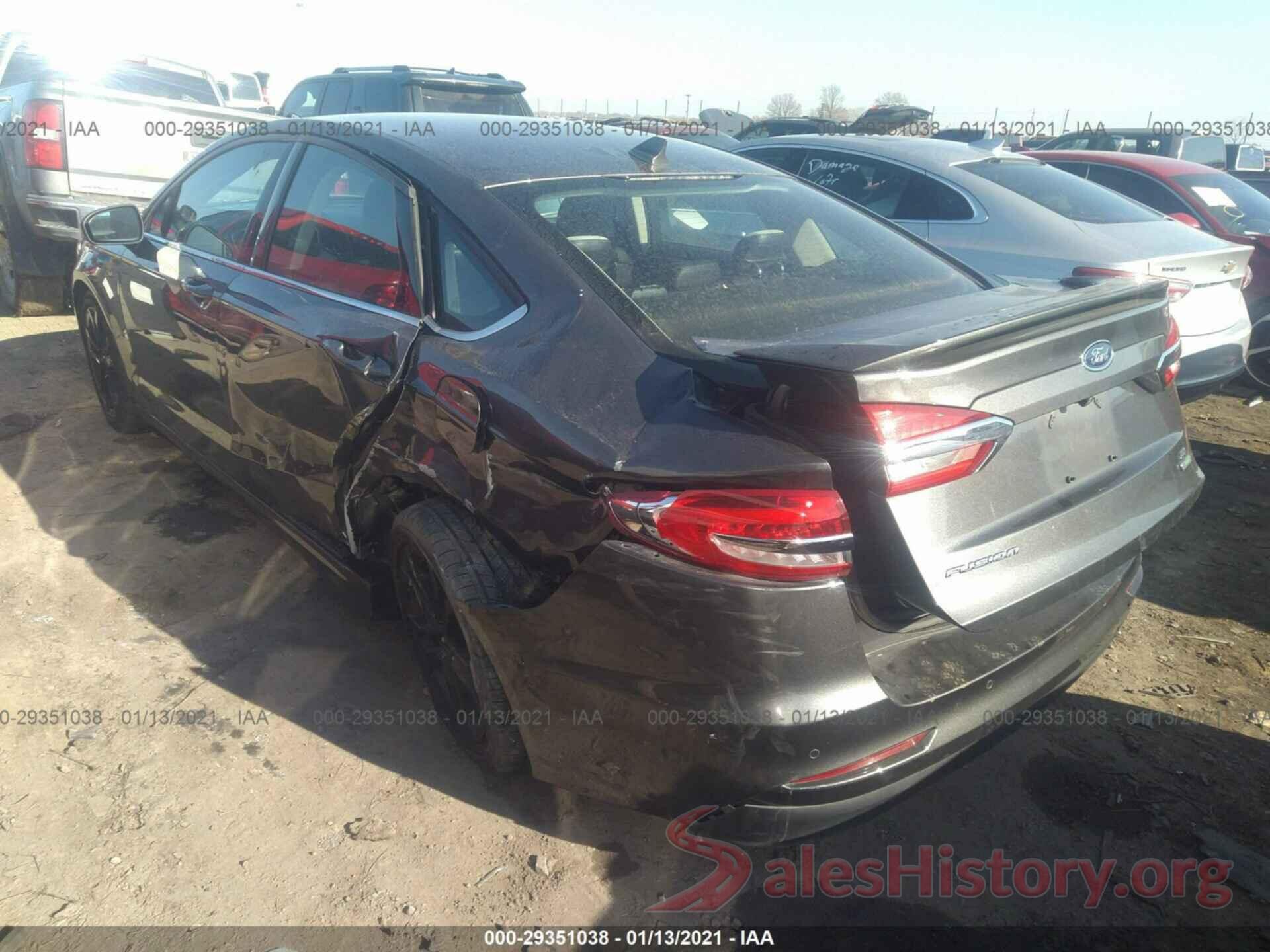 3FA6P0HD1KR127605 2019 FORD FUSION