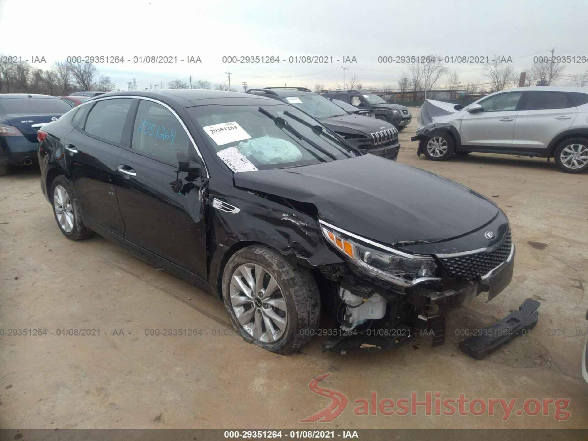 5XXGU4L37JG186653 2018 KIA OPTIMA