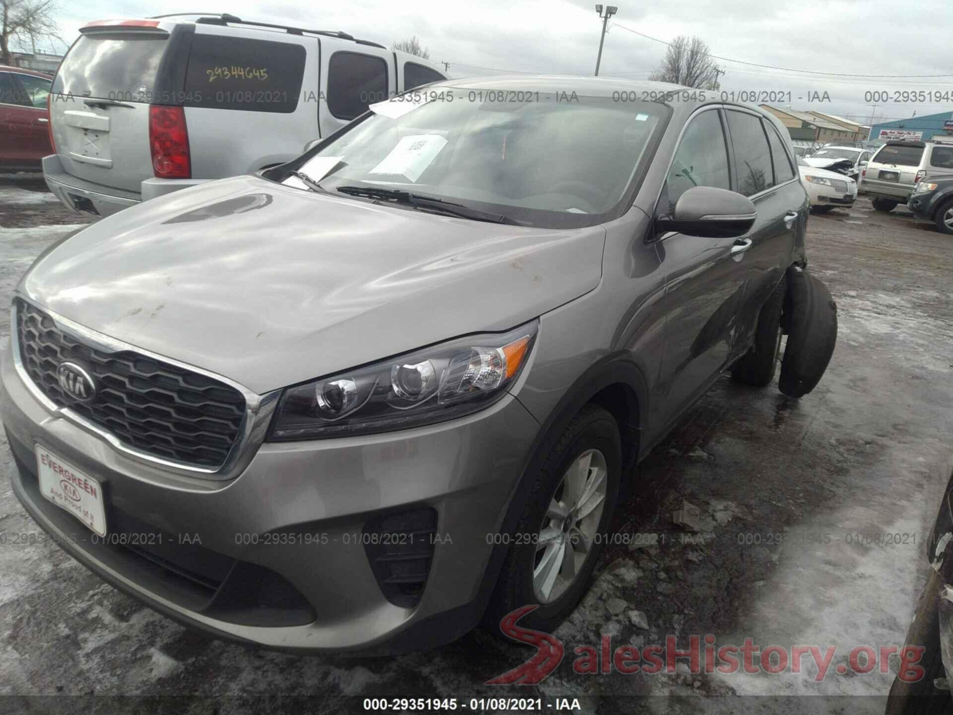 5XYPG4A39KG503873 2019 KIA SORENTO