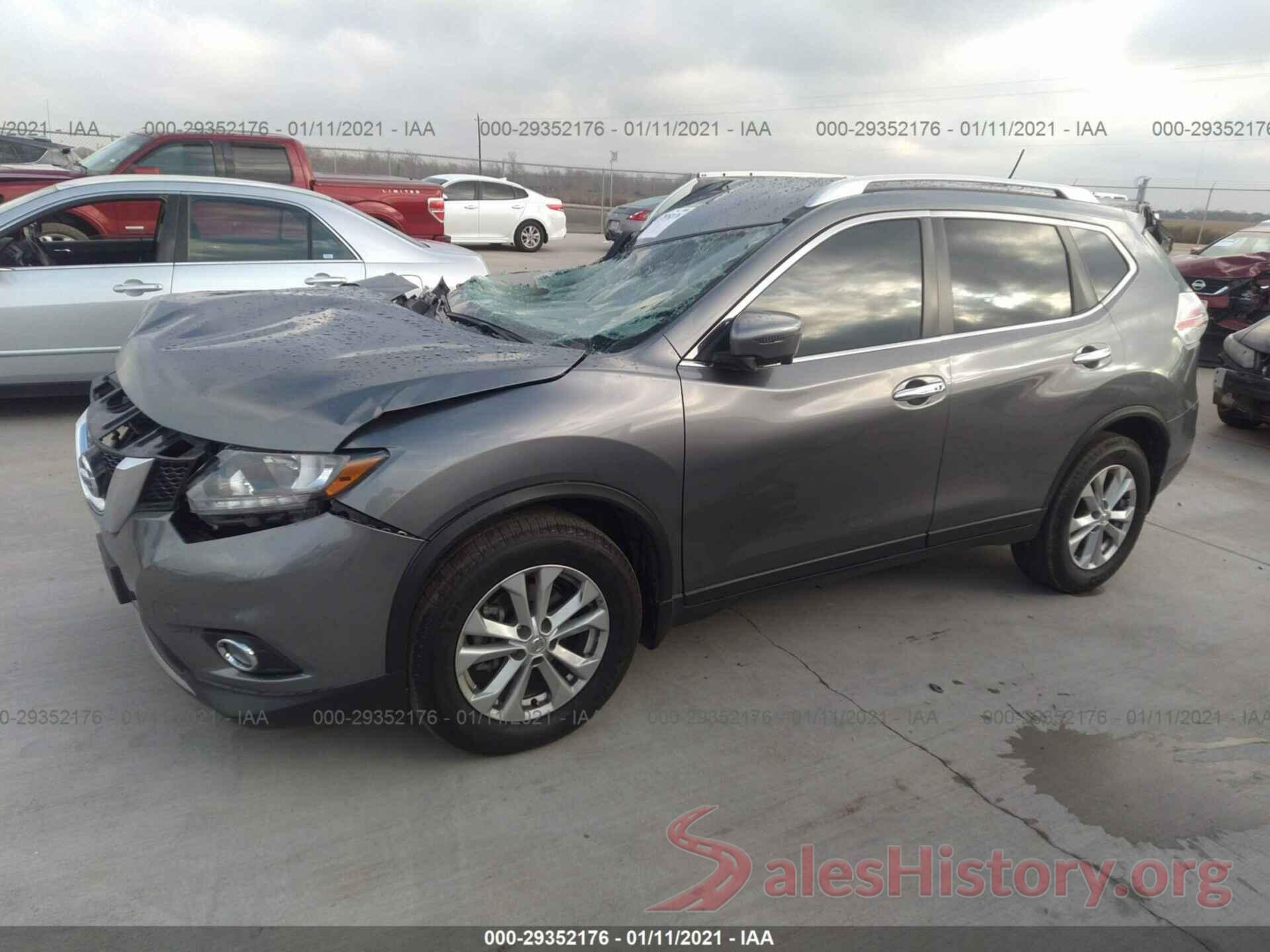 KNMAT2MT1GP676874 2016 NISSAN ROGUE