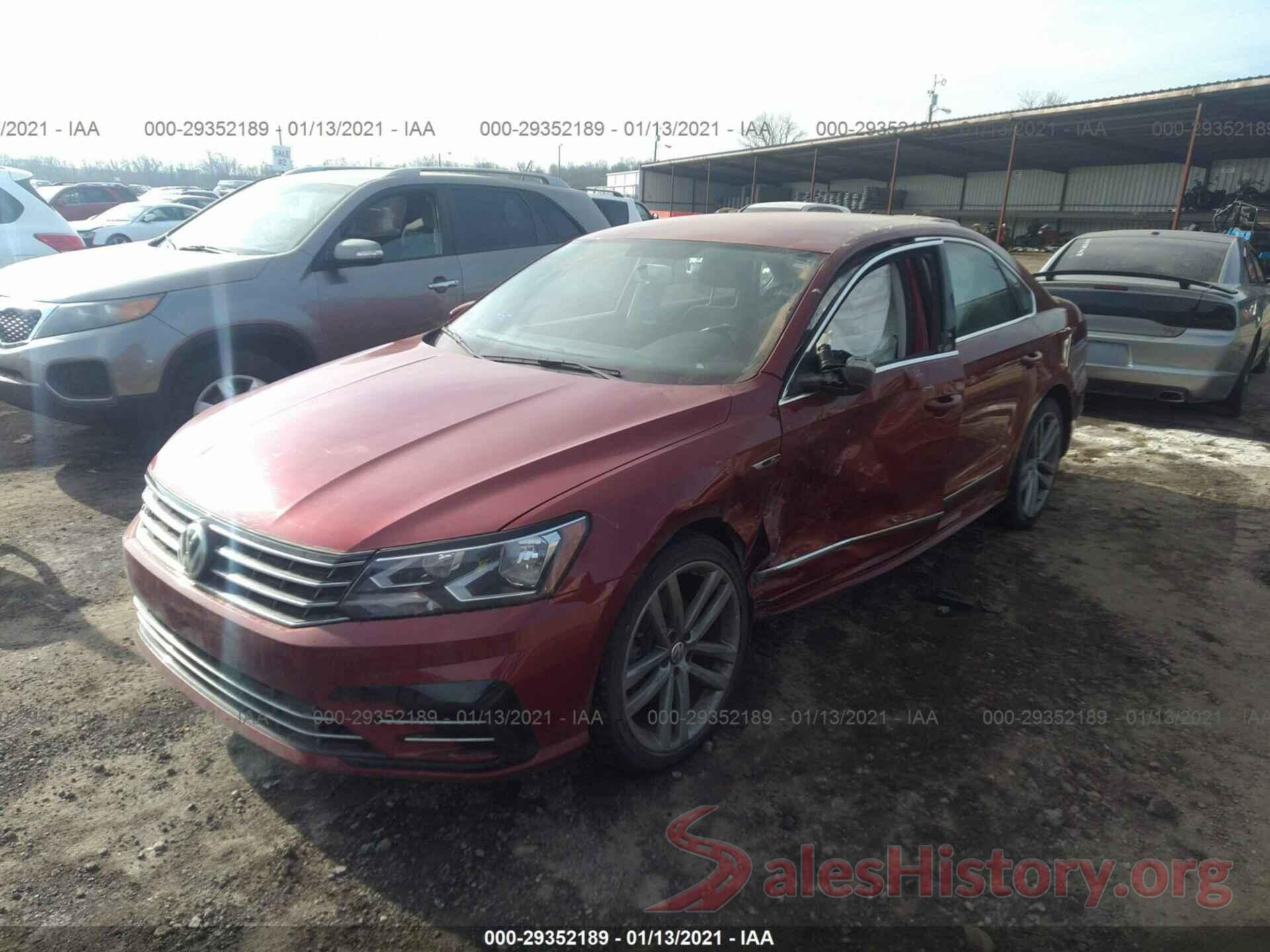 1VWDT7A30HC056523 2017 VOLKSWAGEN PASSAT