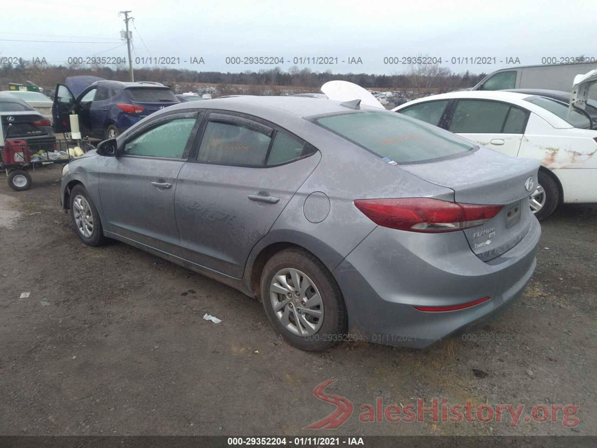 5NPD74LF7HH070484 2017 HYUNDAI ELANTRA