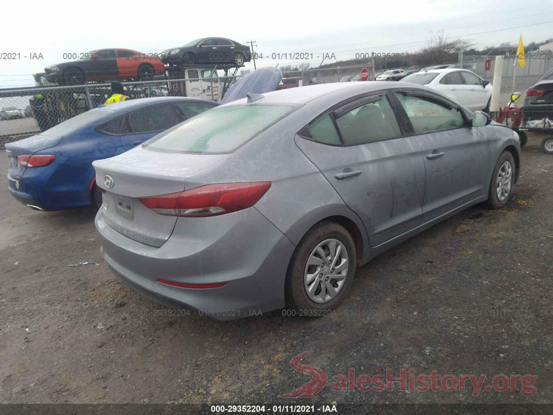 5NPD74LF7HH070484 2017 HYUNDAI ELANTRA